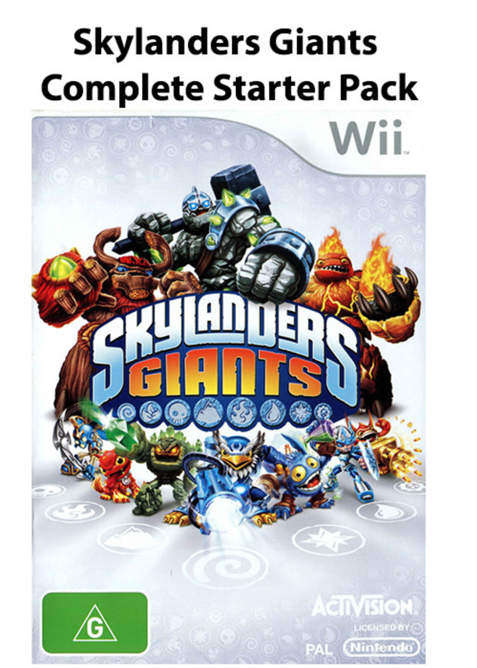 Skylanders Giants Starter Pack  Wii