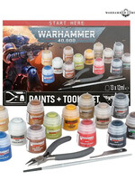 Warhammer 40K Paints + Tools Set