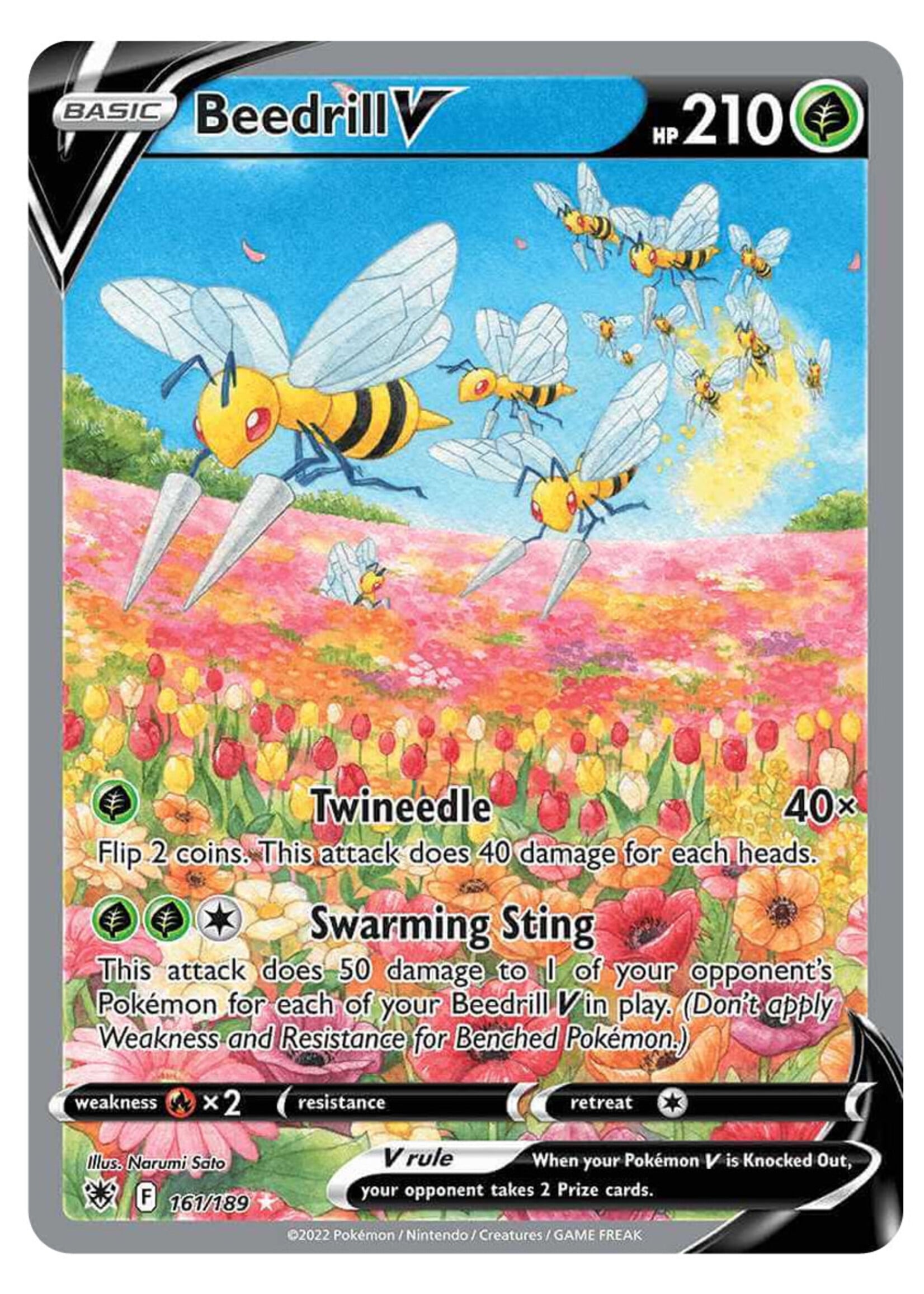 Beedrill V  161 (ASR): played