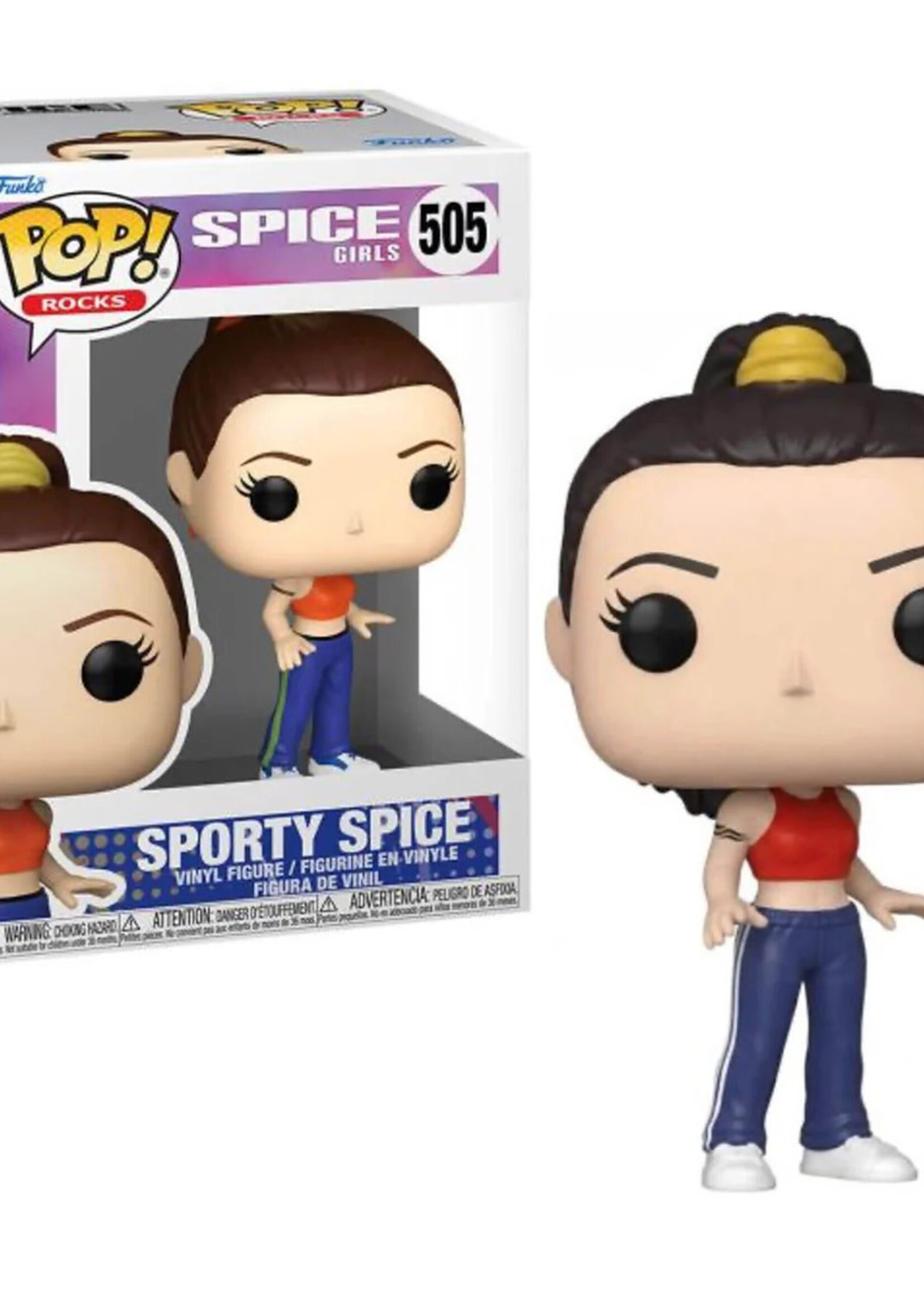 Spice Girls Funko Pop Rocks N° 505 Sporty Spice