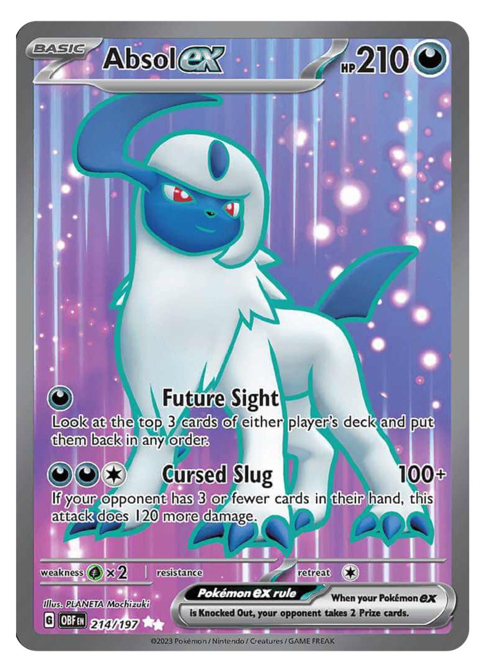 Absol Ex 214 (OBF): excellent
