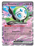 Meloetta Ex 44 (BLK): near mint