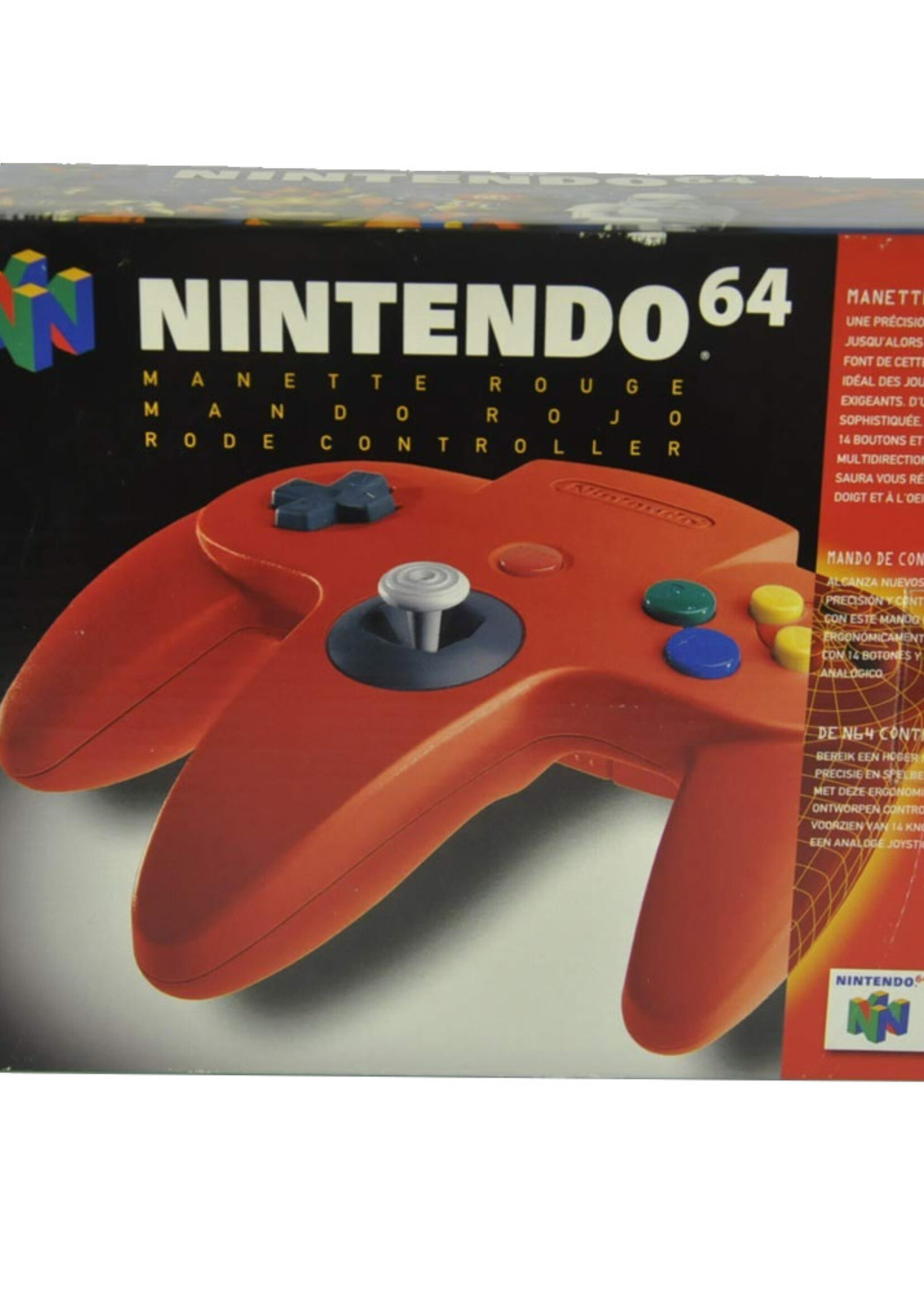 Nintendo 64 Controller Rood (boxed)