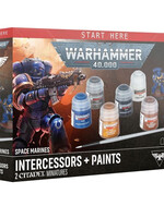 Space Marines Intercessors + Paints Set Warhammer 40k