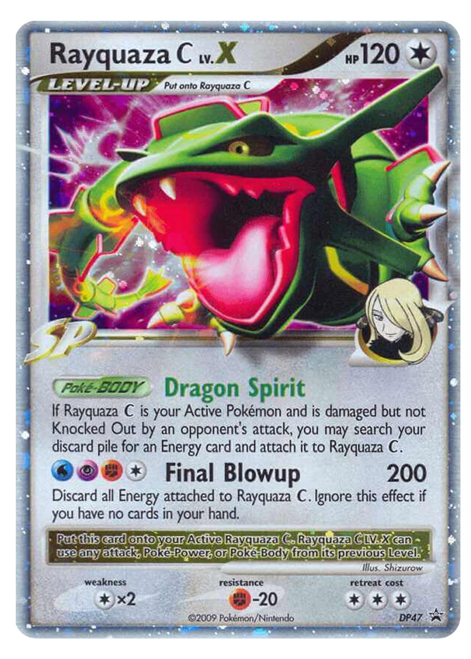 Rayquaza [C] Lv.X 47 (DPP): good