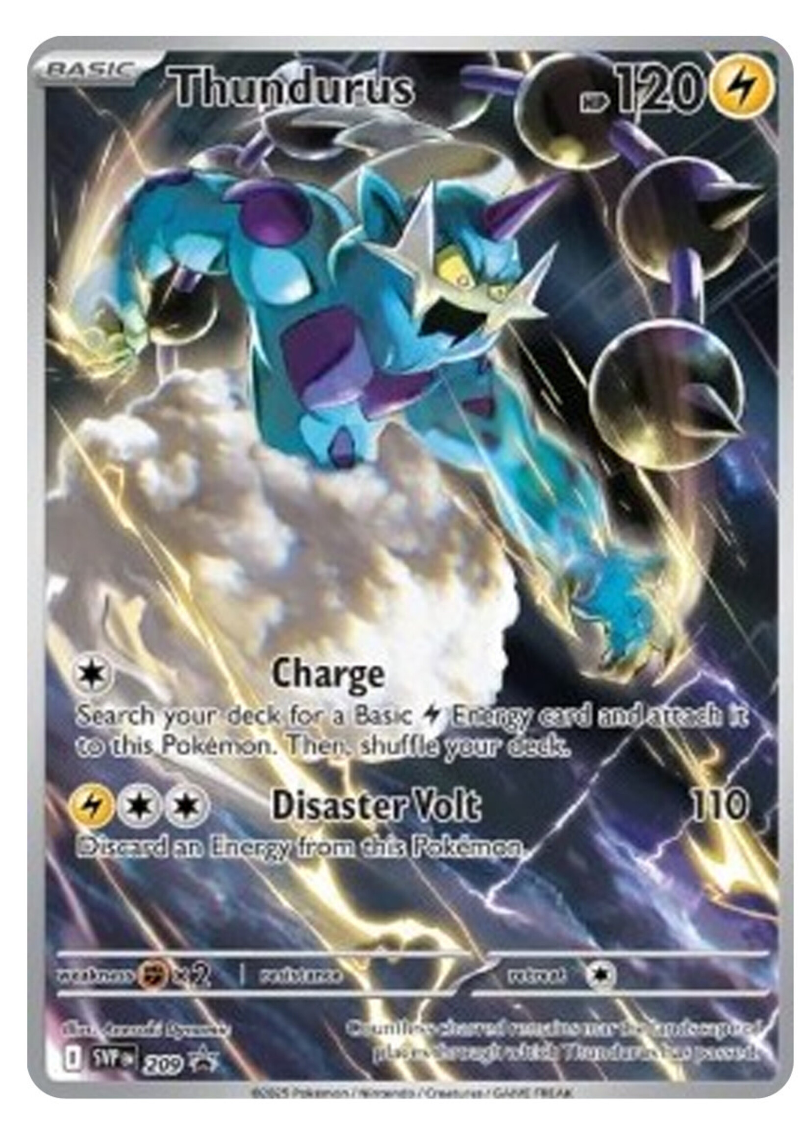 Thundurus 209 (SVP) PSA Grade 9