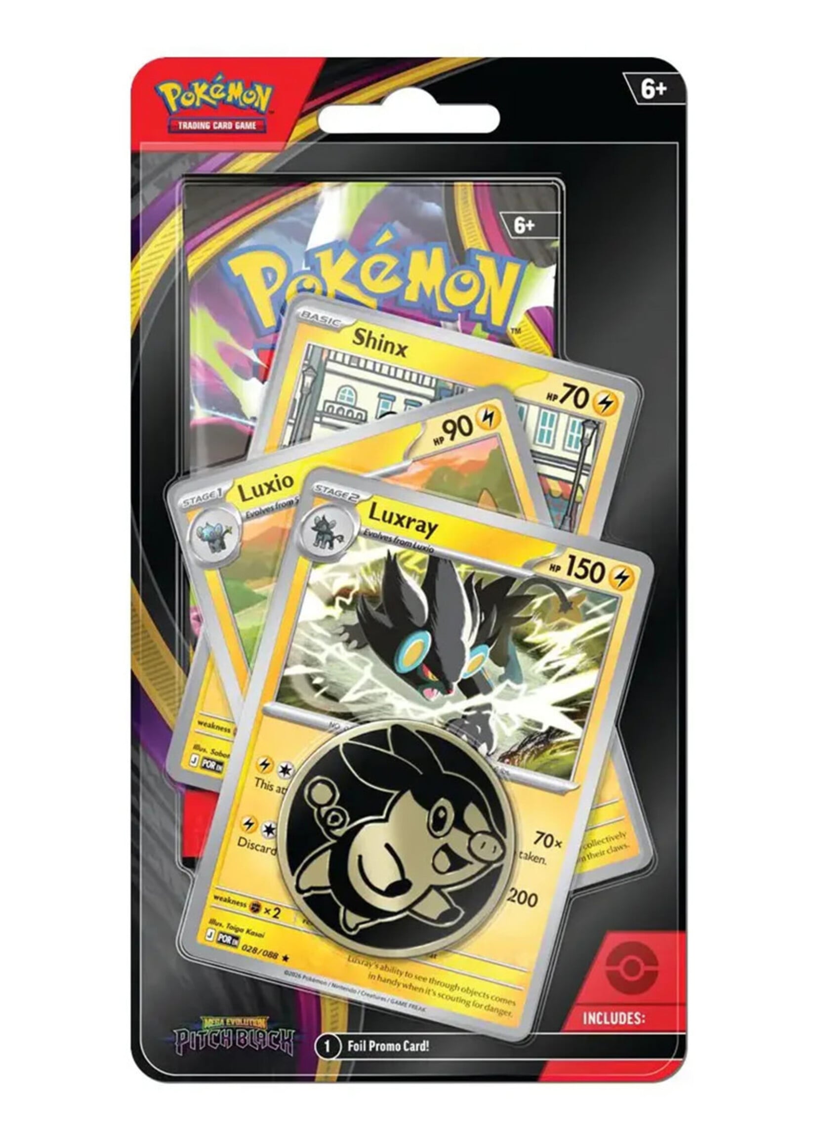 Pokemon Pitch Black Premium Checklane Luxray