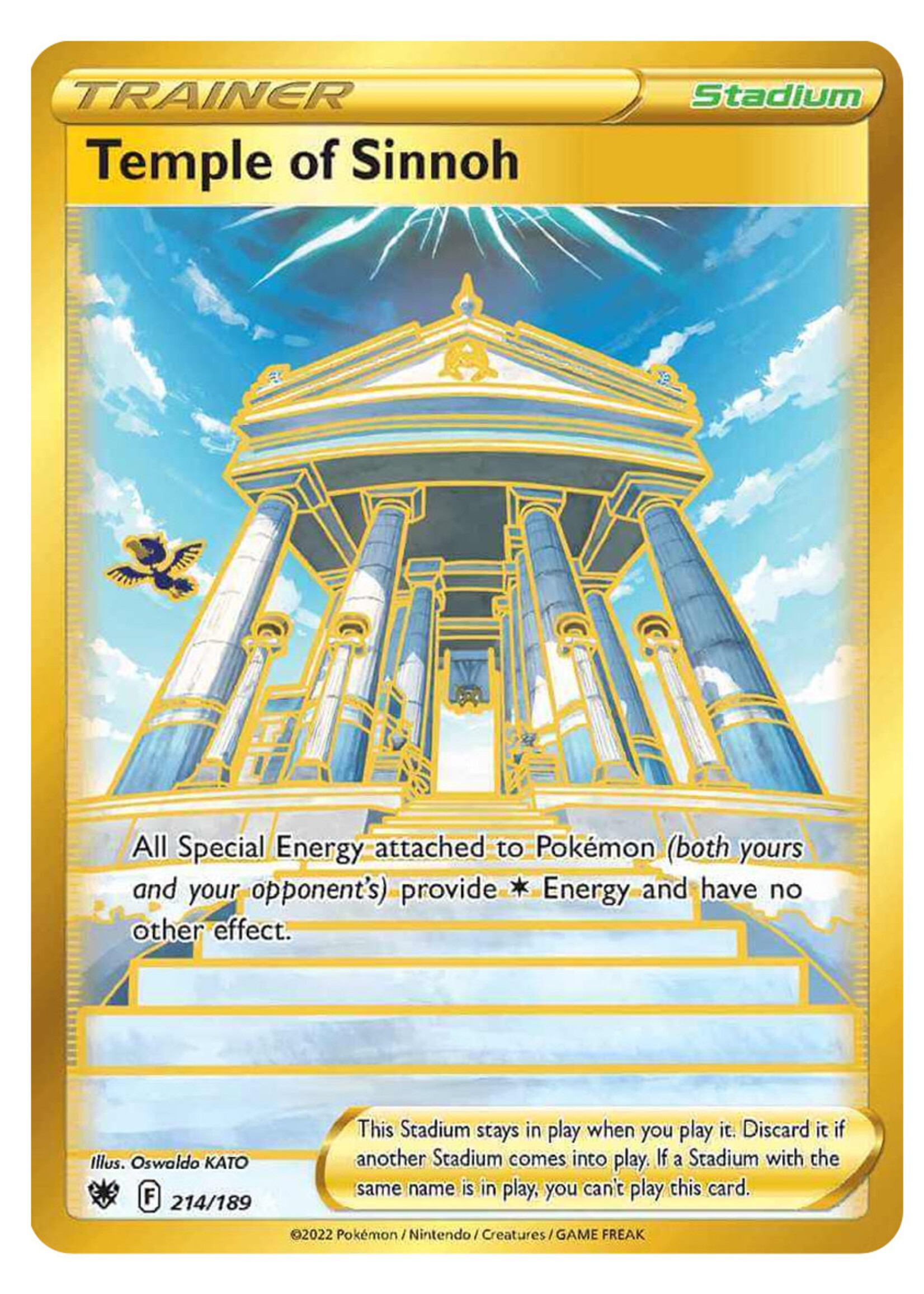 Temple of Sinnoh 214 (ASR): near mint