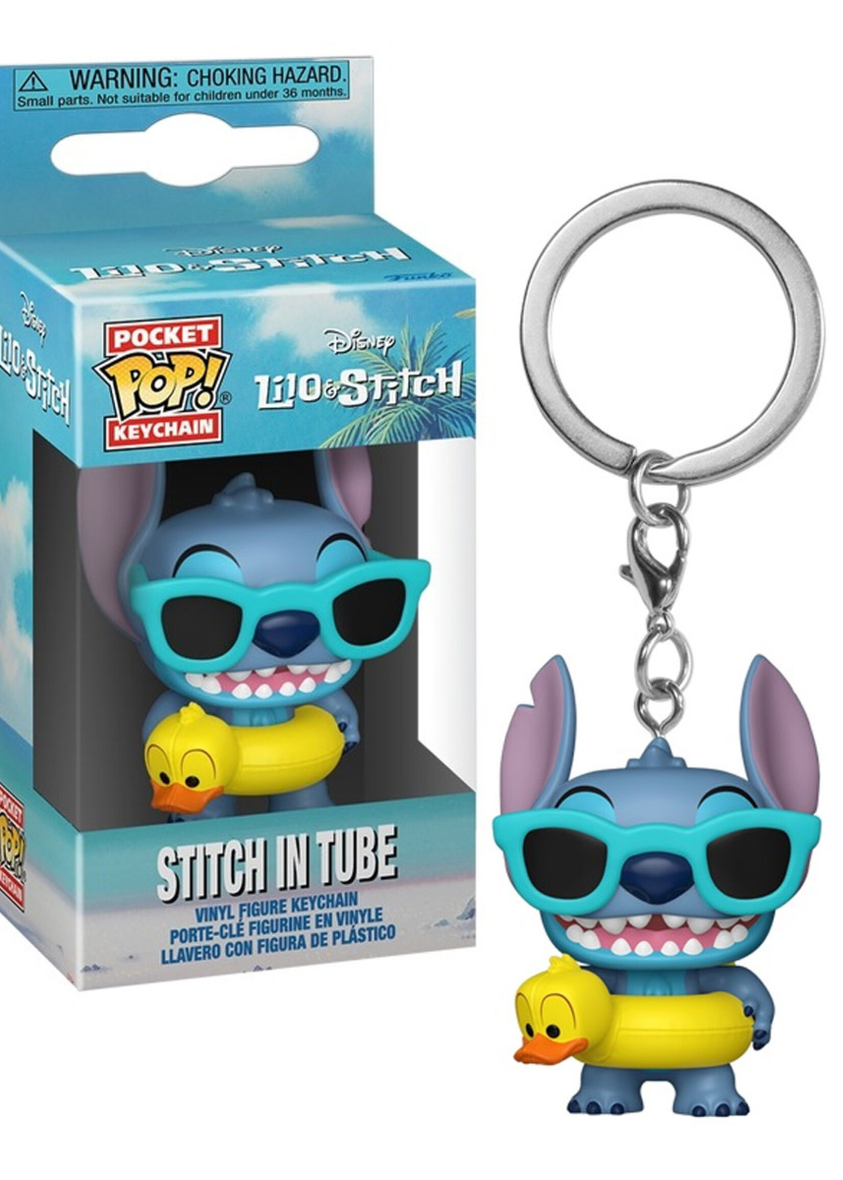 Lilo & Stitch Pocket Pop Keychains Stitch In Tube