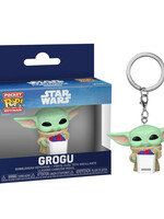 Mandalorian & Grogu Pocket Pop Keychains Grogu With Snack