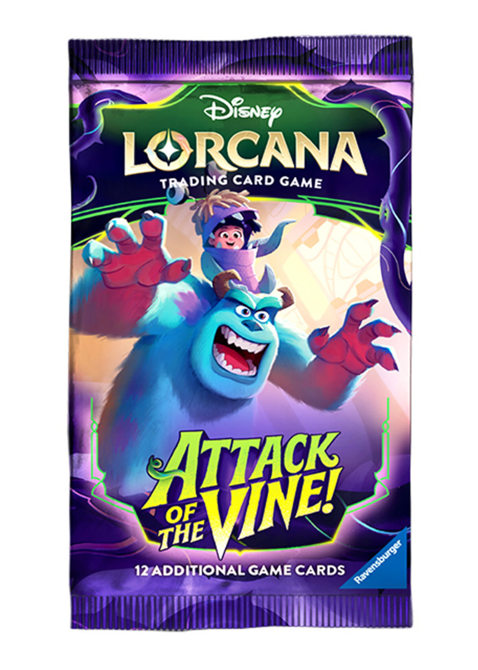 Disney Lorcana Trading Cards Boosters Attack Of The Vine!