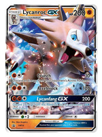 Lycanroc GX 14 (SM): light played