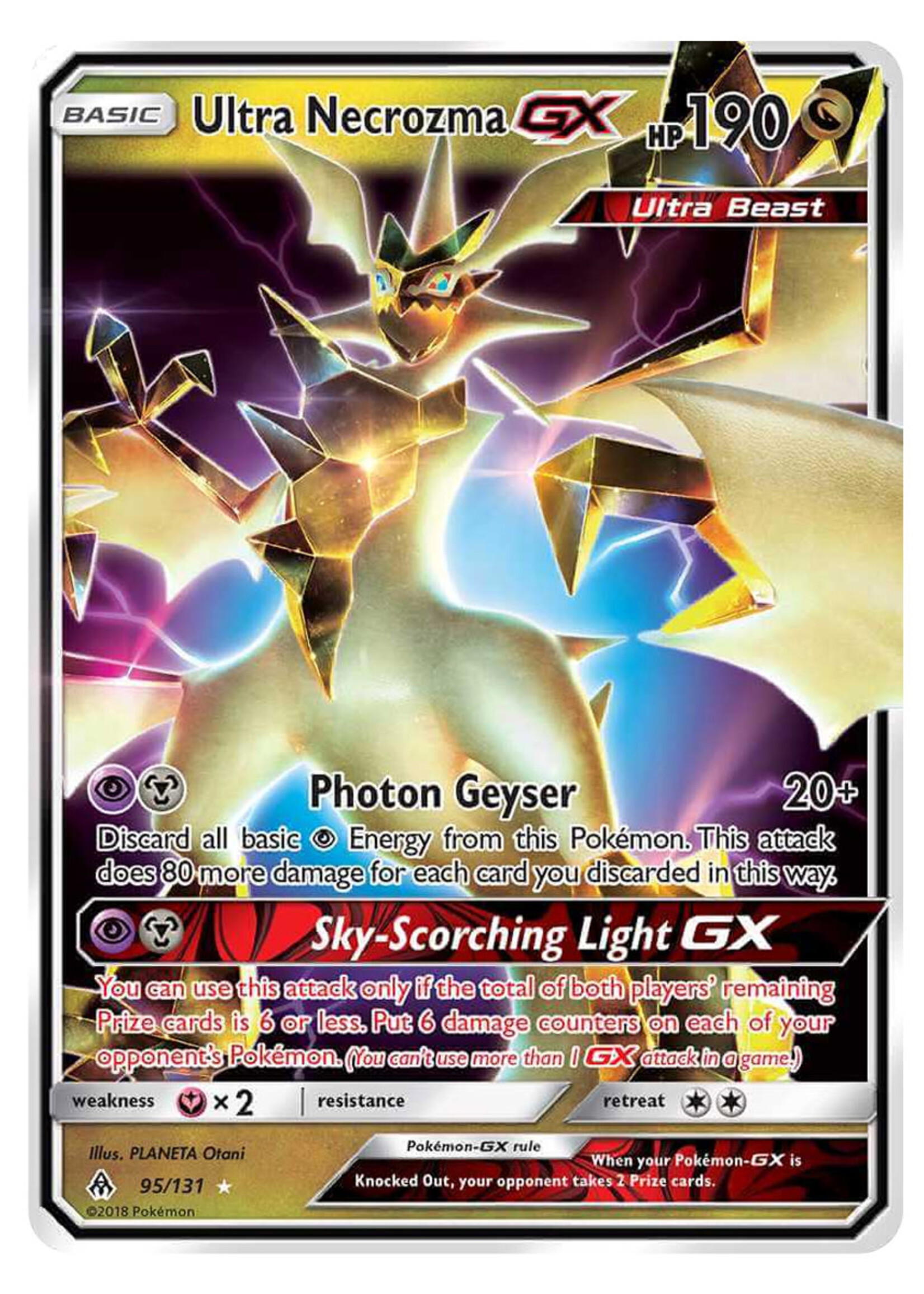 Ultra Necrozma GX 95 (FLI): good