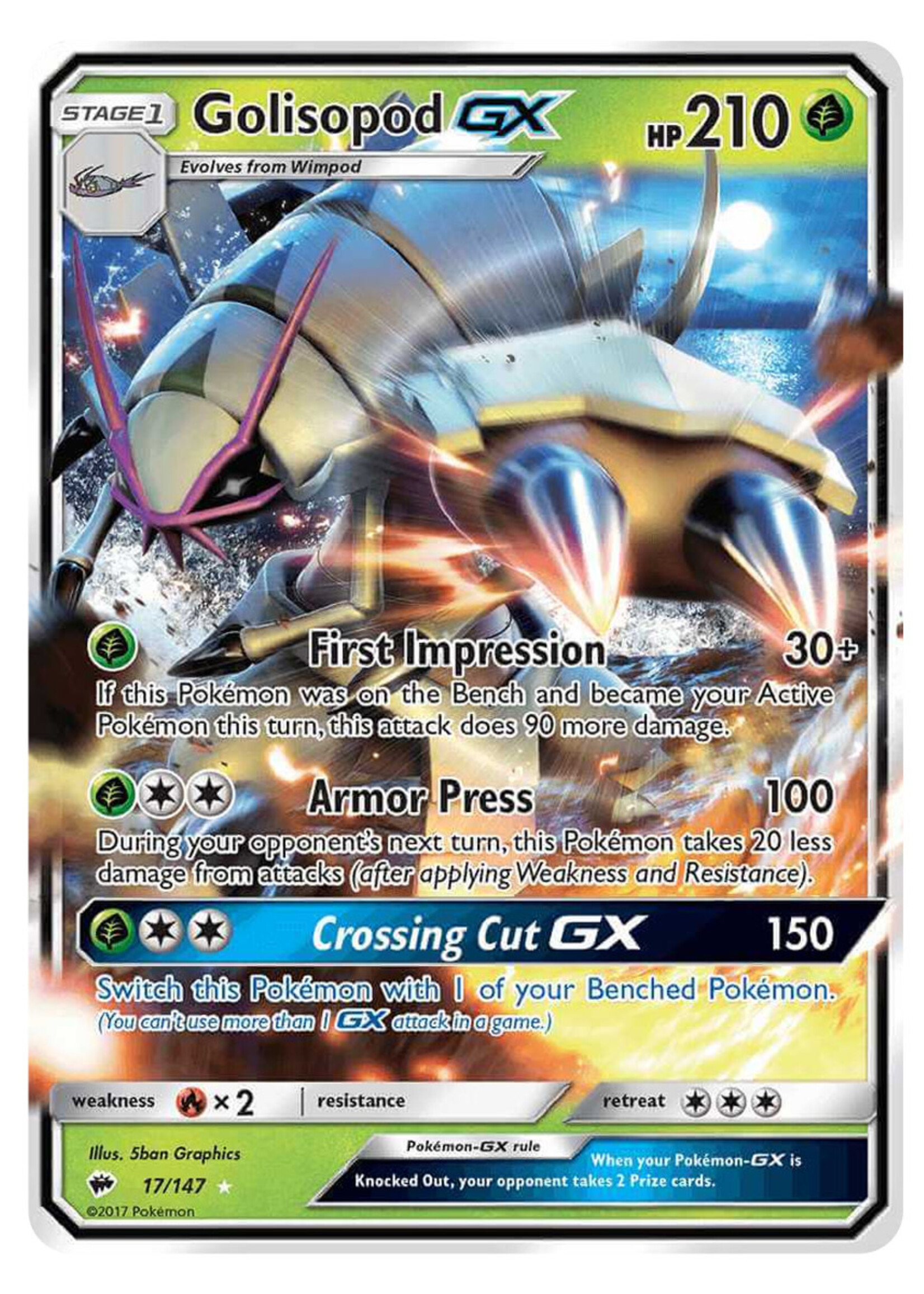 Golisopod GX 17 (BUS): good