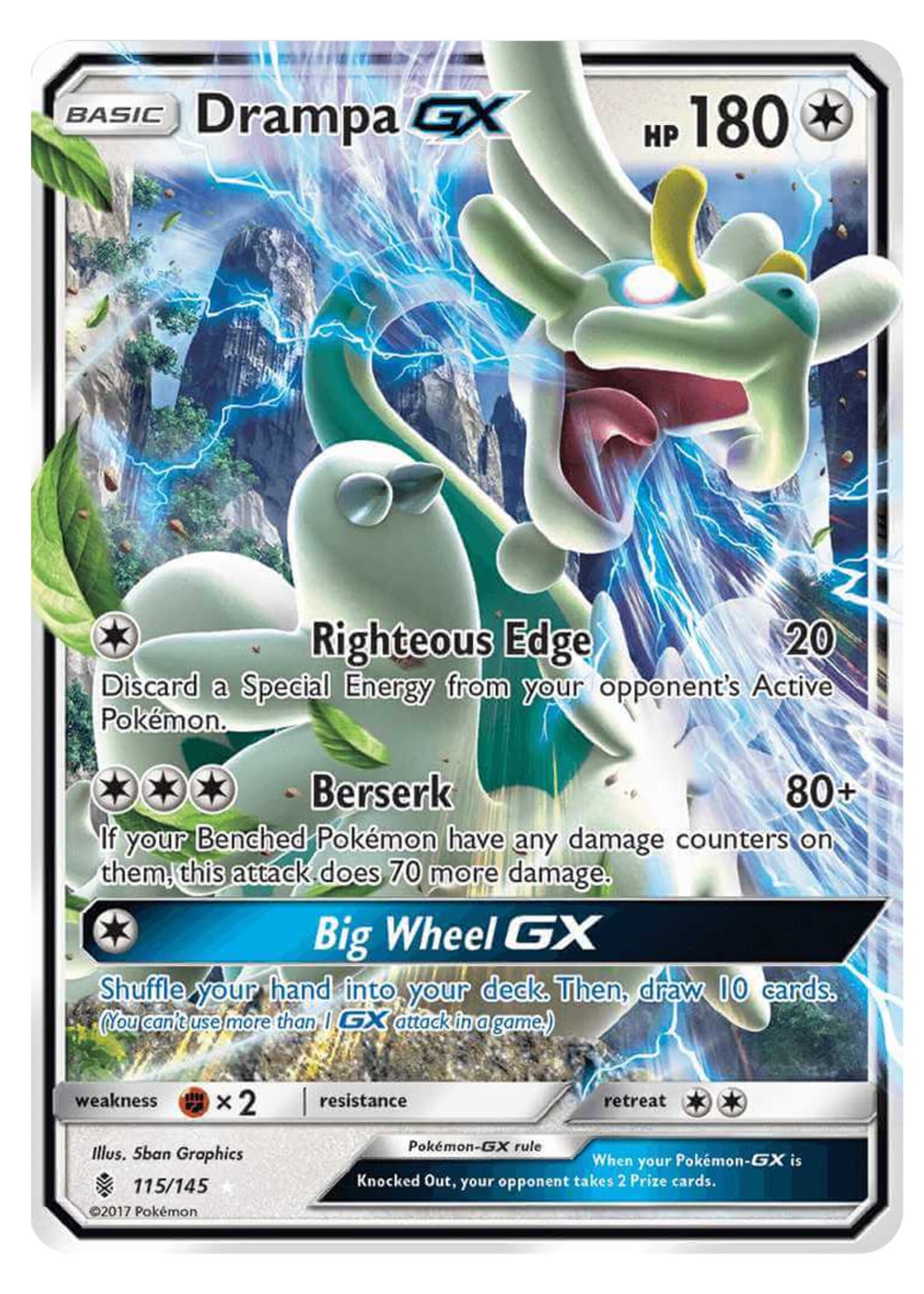 Drampa GX 115 (GRI): light played