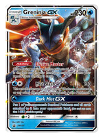 Greninja GX 197 (SM): played