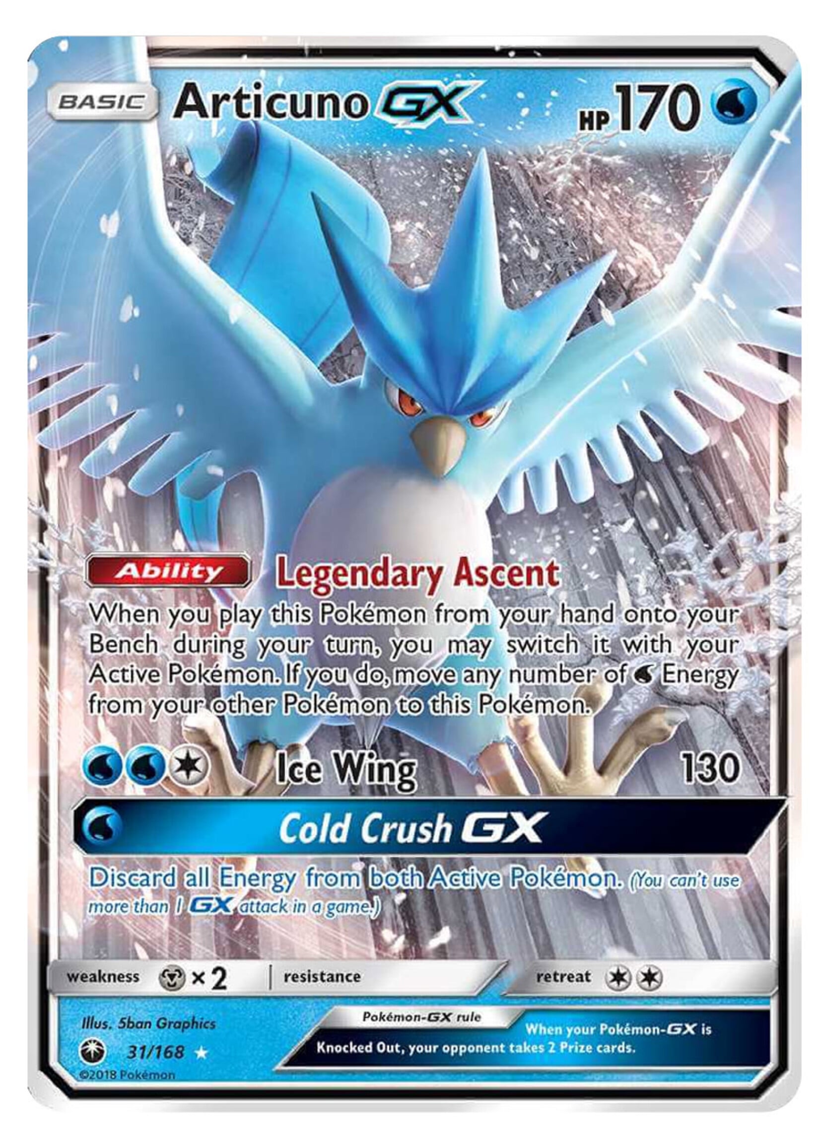 Articuno GX 31 (CES): excellent