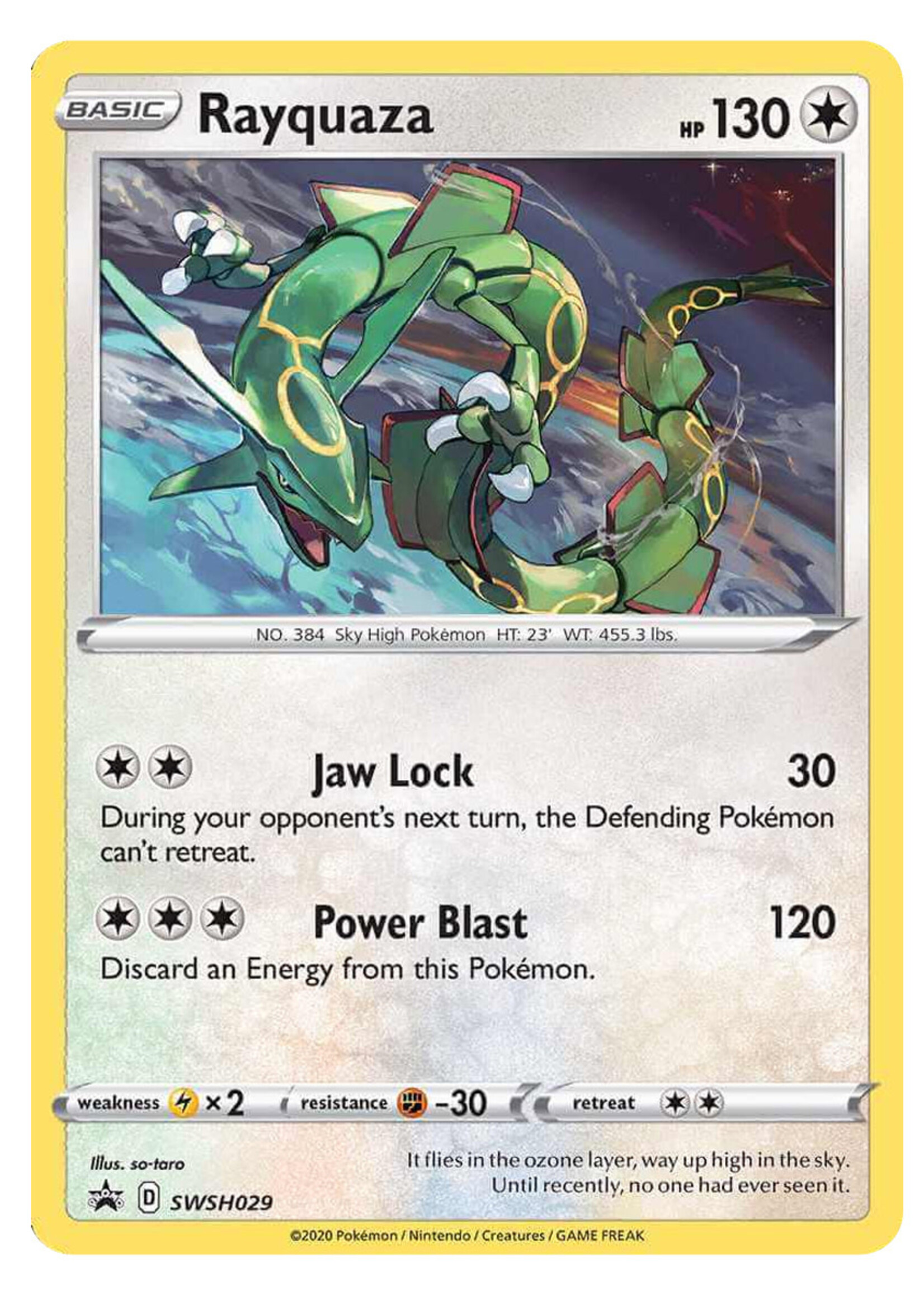 Rayquaza 29 (SWSH): excellent