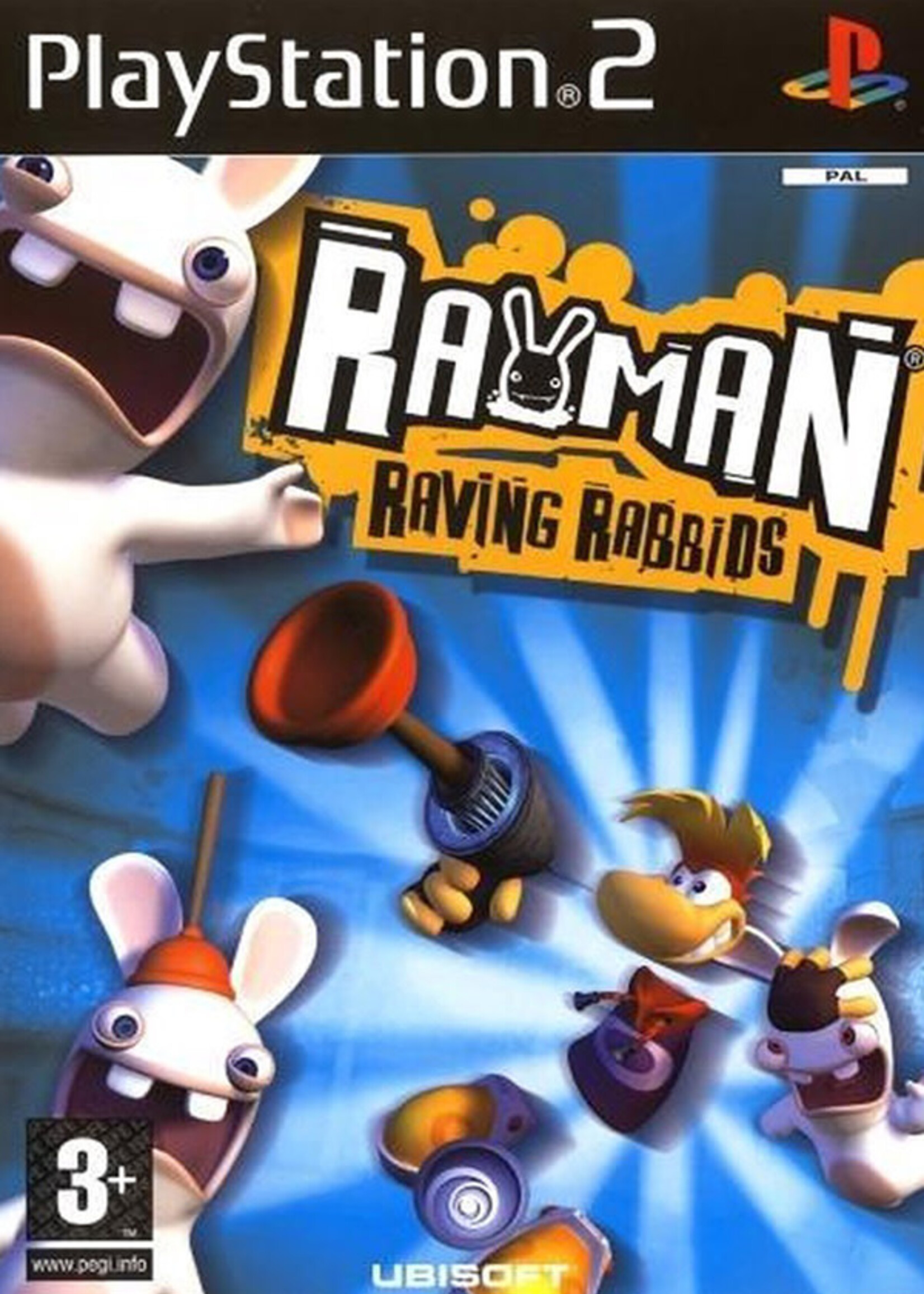 Rayman Raving Rabbids PS2