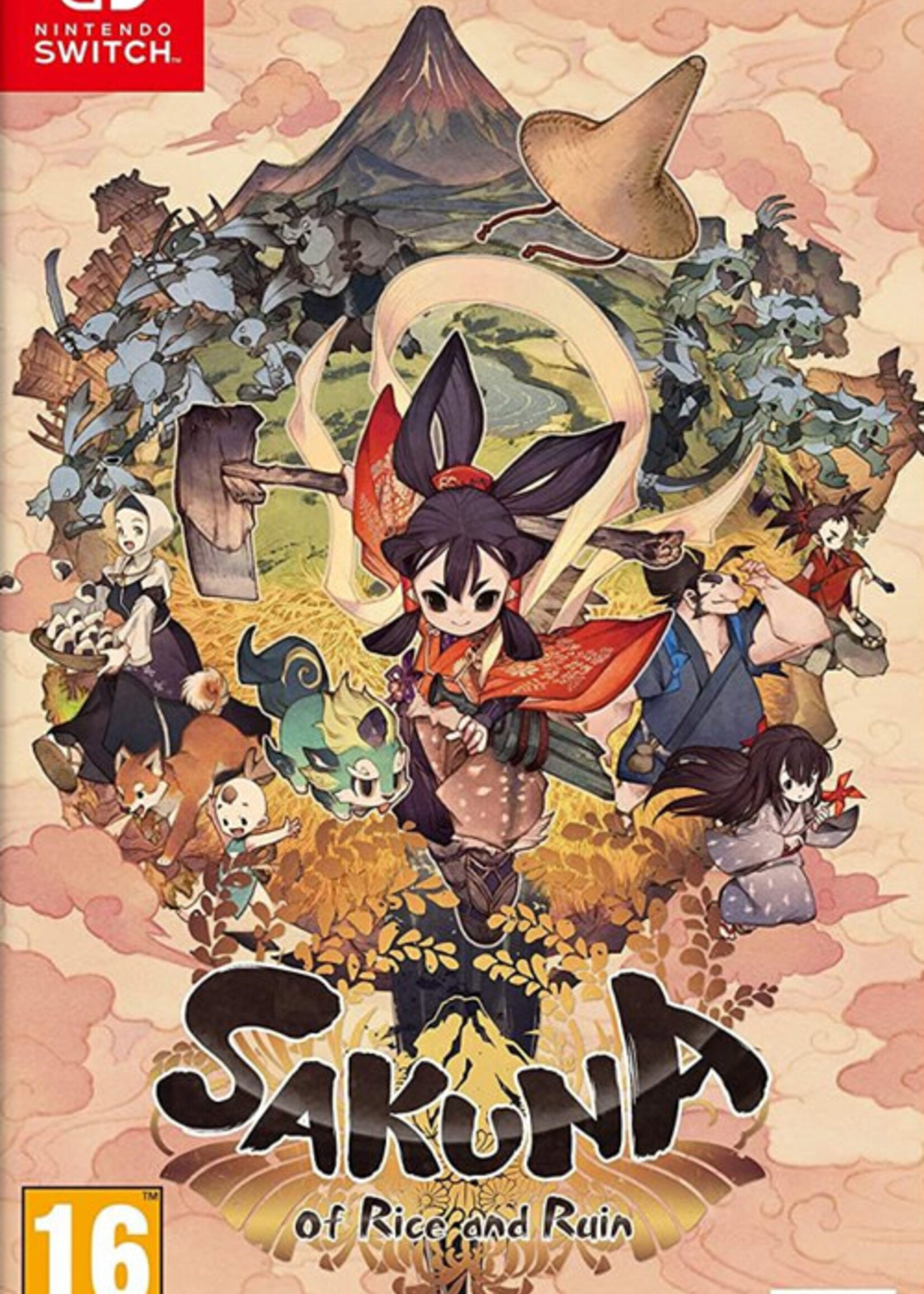 Sakuna of Rice and Ruin Switch (Franse Cover)