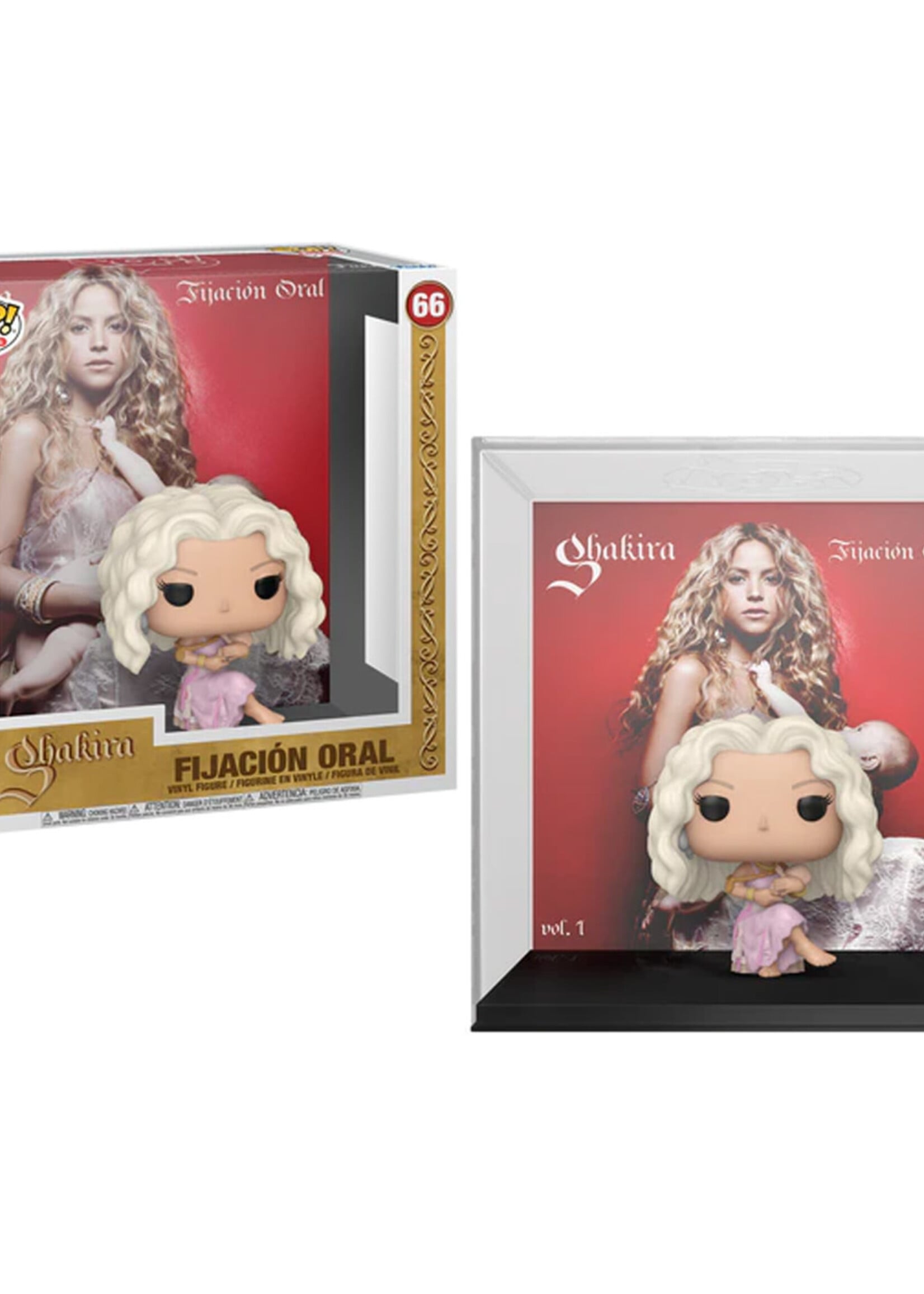 Shakira Funko Pop Albums N° 66 Fijacion Oral