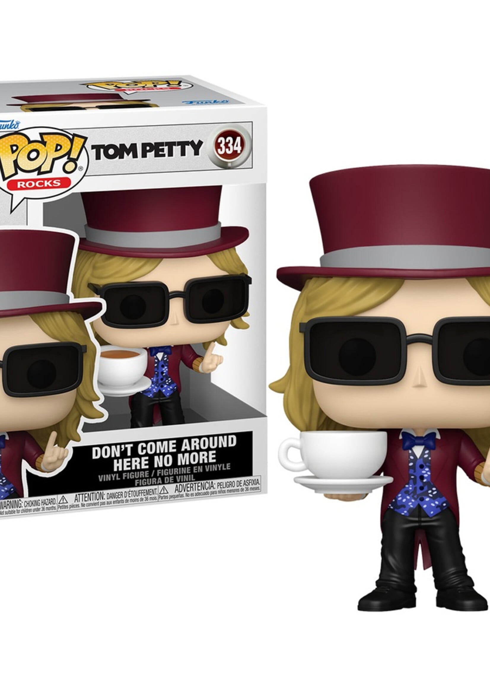 Tom Petty Funko Pop N° 334 Don't Come Around Here No More