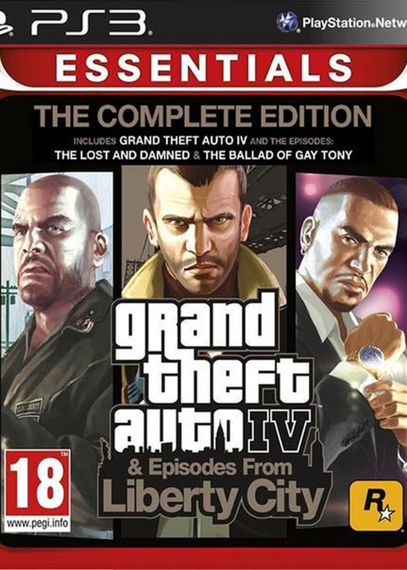 Grand Theft Auto IV The Complete Edition (+ Episodes from Liberty City) PS3