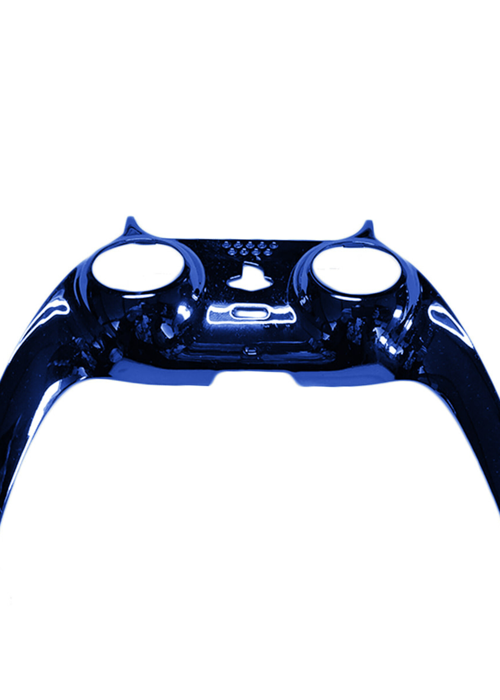 PS5 Controller Faceplate Metallic Blauw