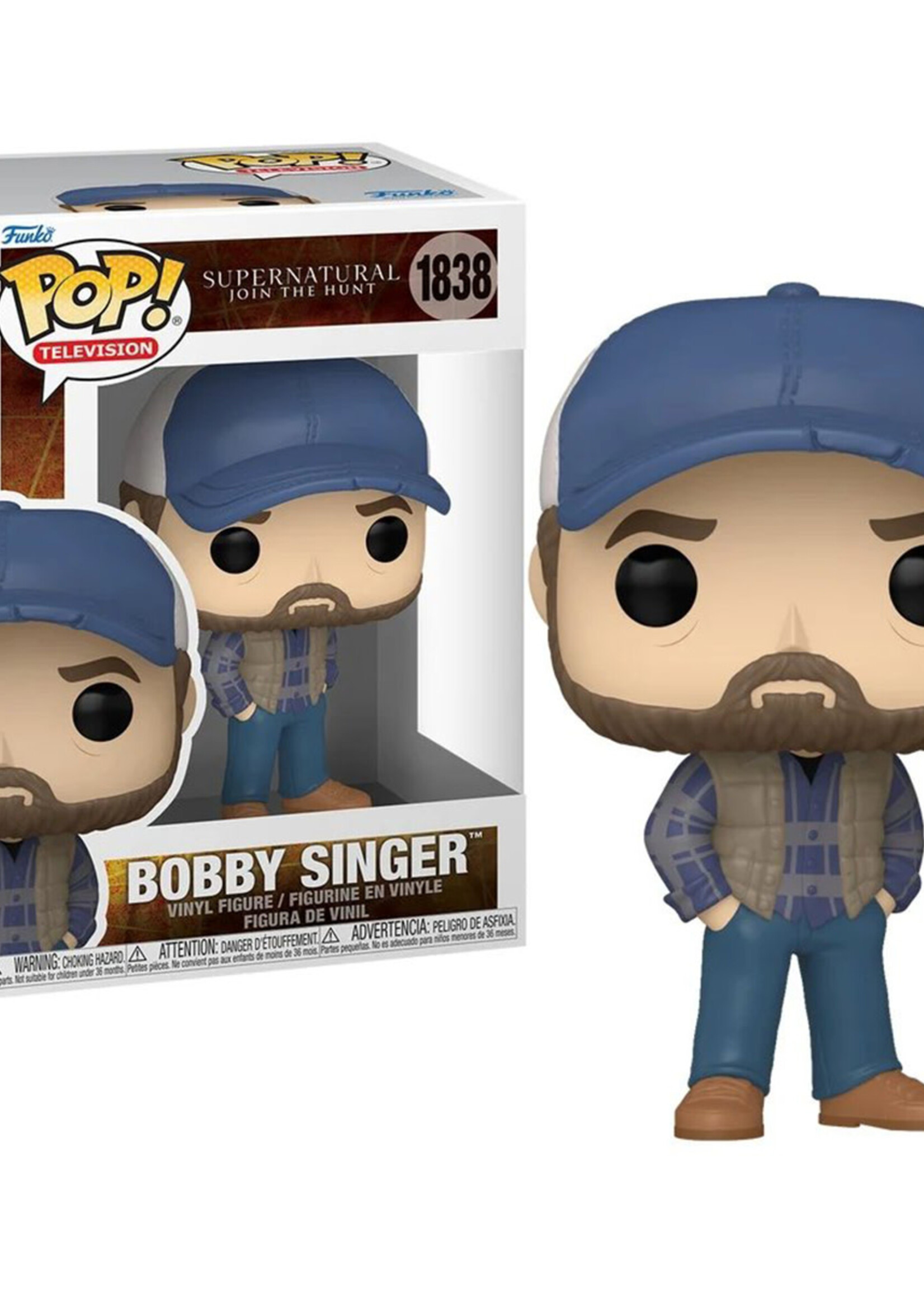 Supernatural Funko Pop N° 1838 Bobby Singer