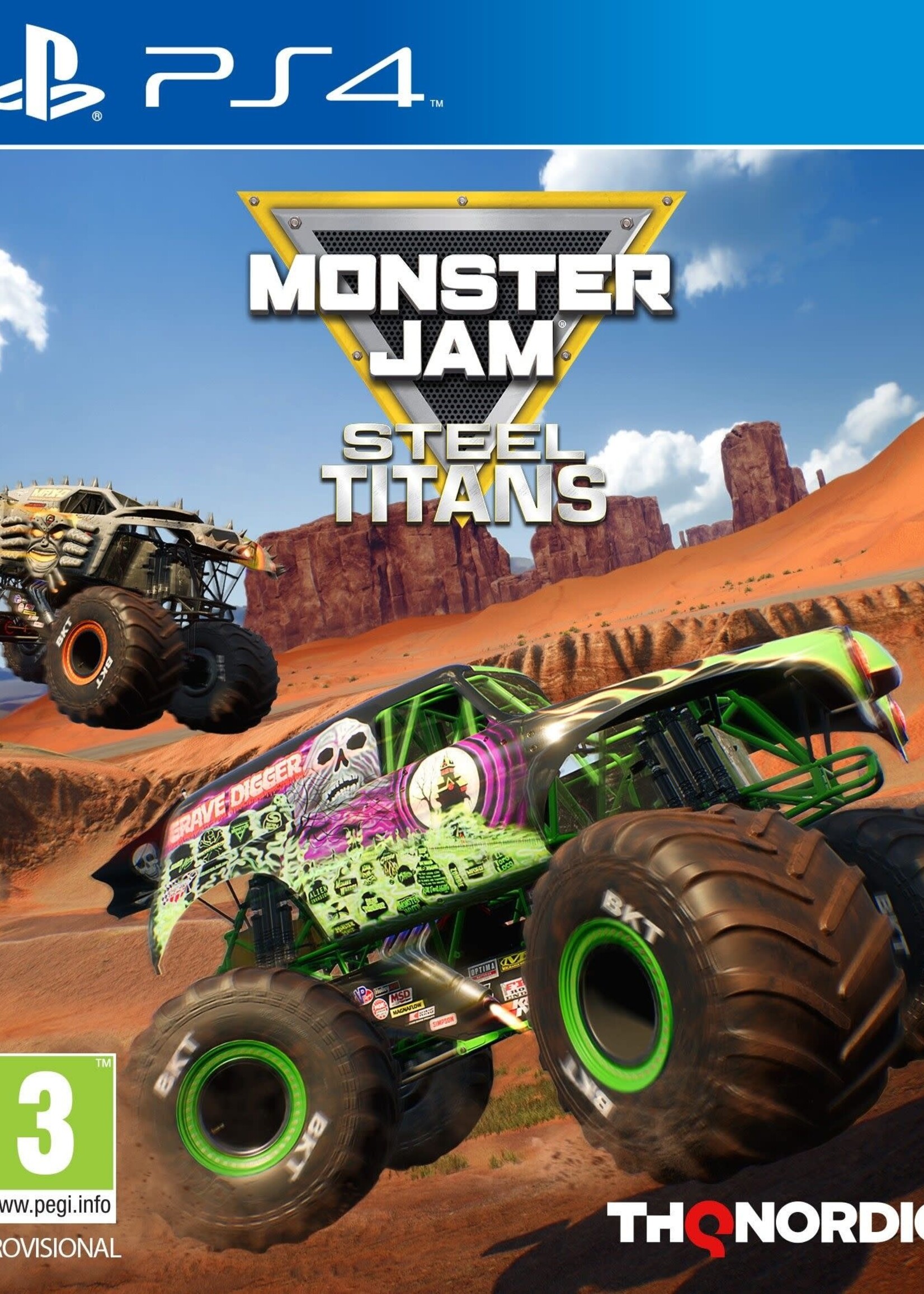 Monster Jam Steel Titans PS4