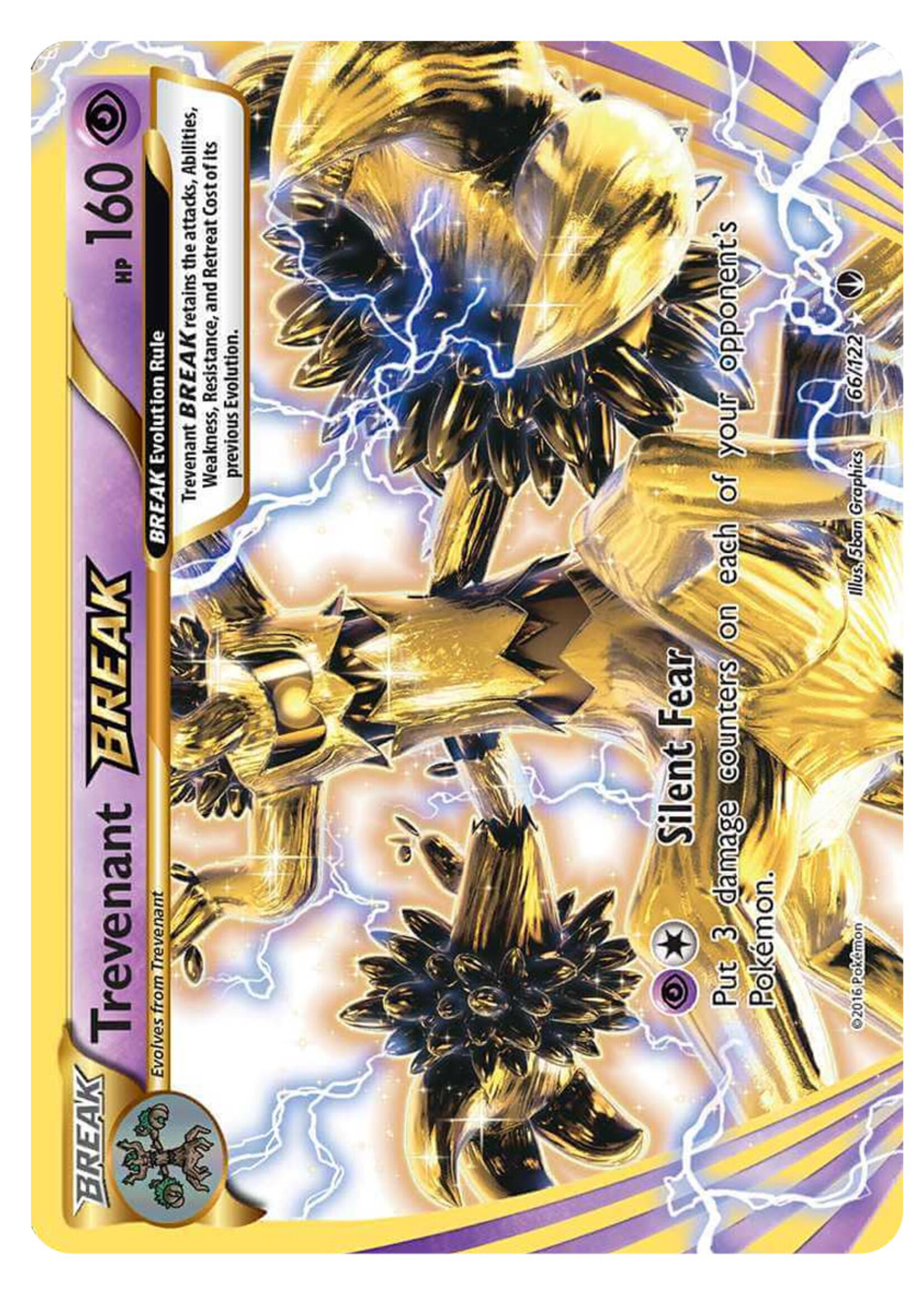 Trevenant BREAK 66 (BKP): played
