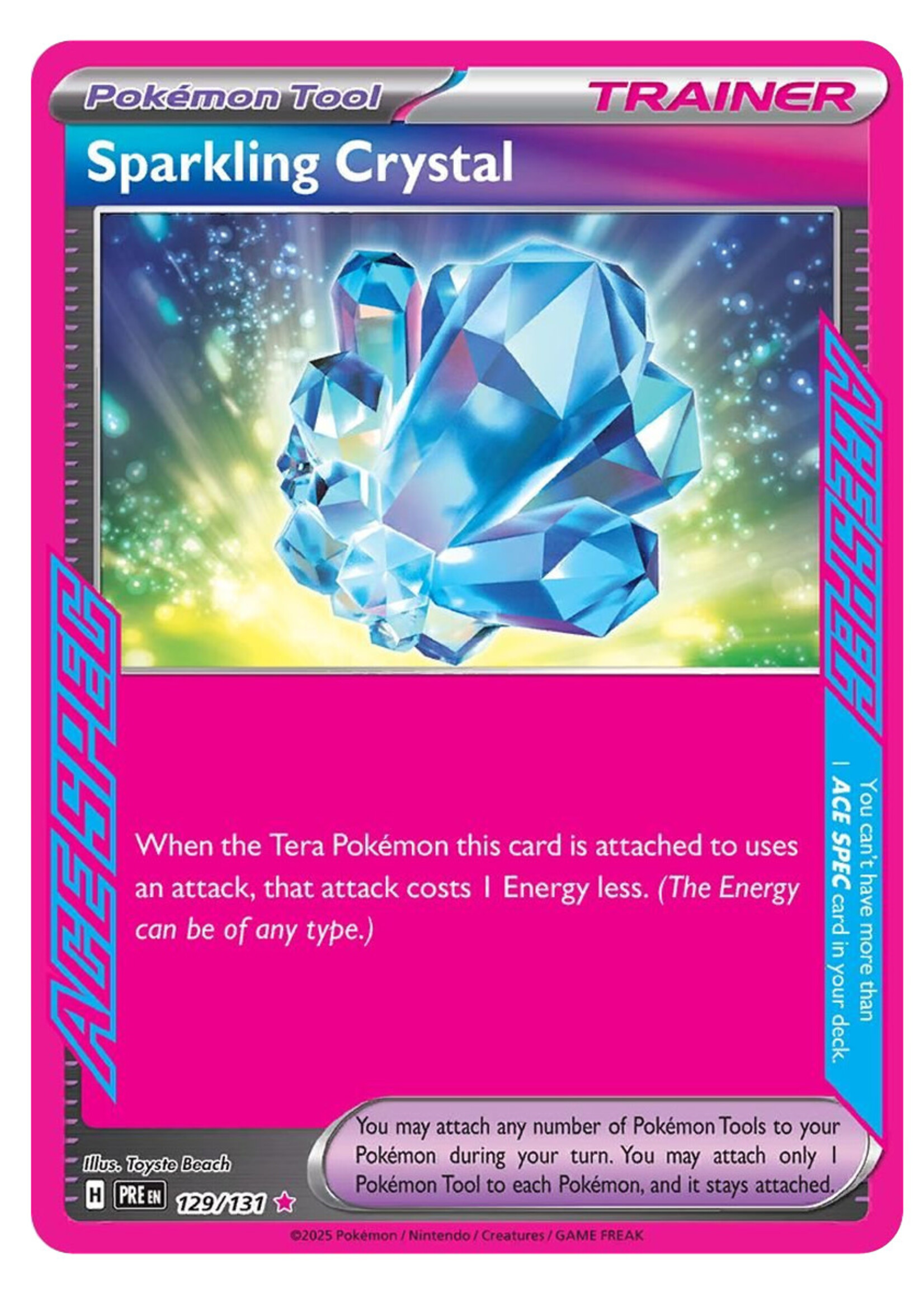 Sparkling Crystal 129 (PRE): near mint