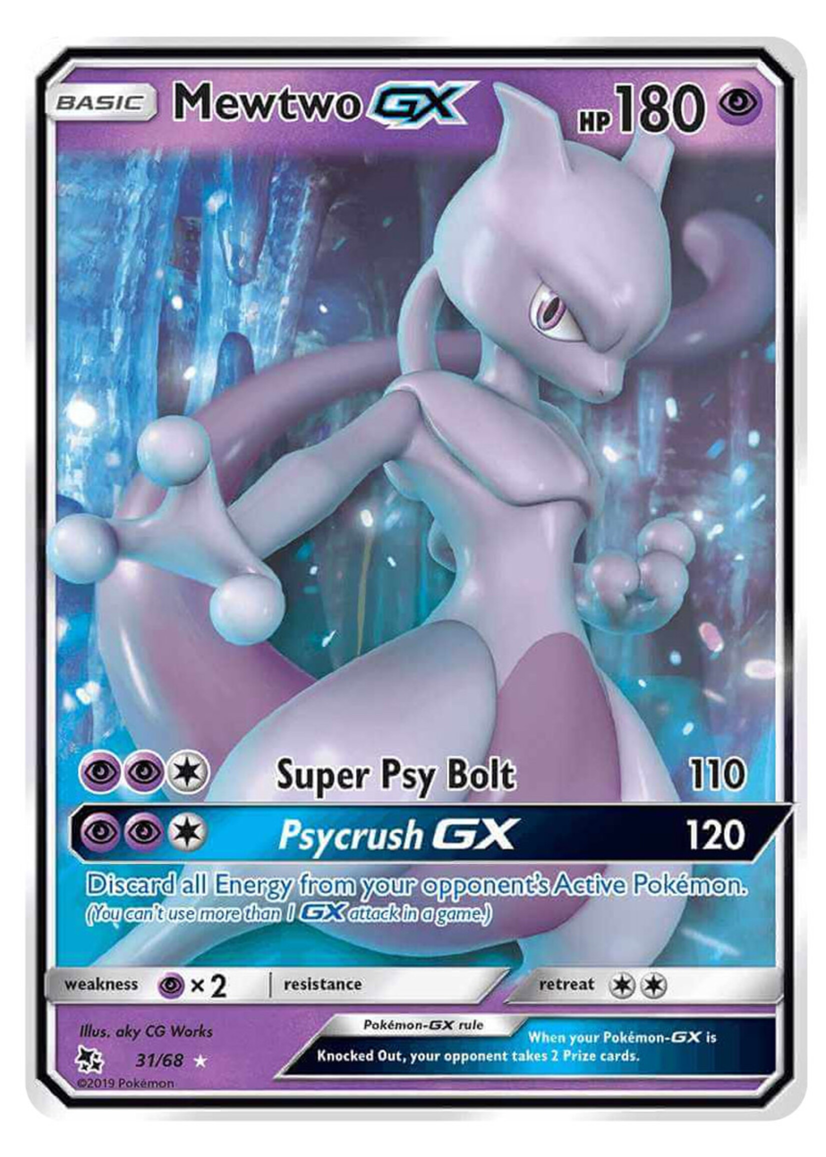 Mewtwo GX 31 (HIF): excellent