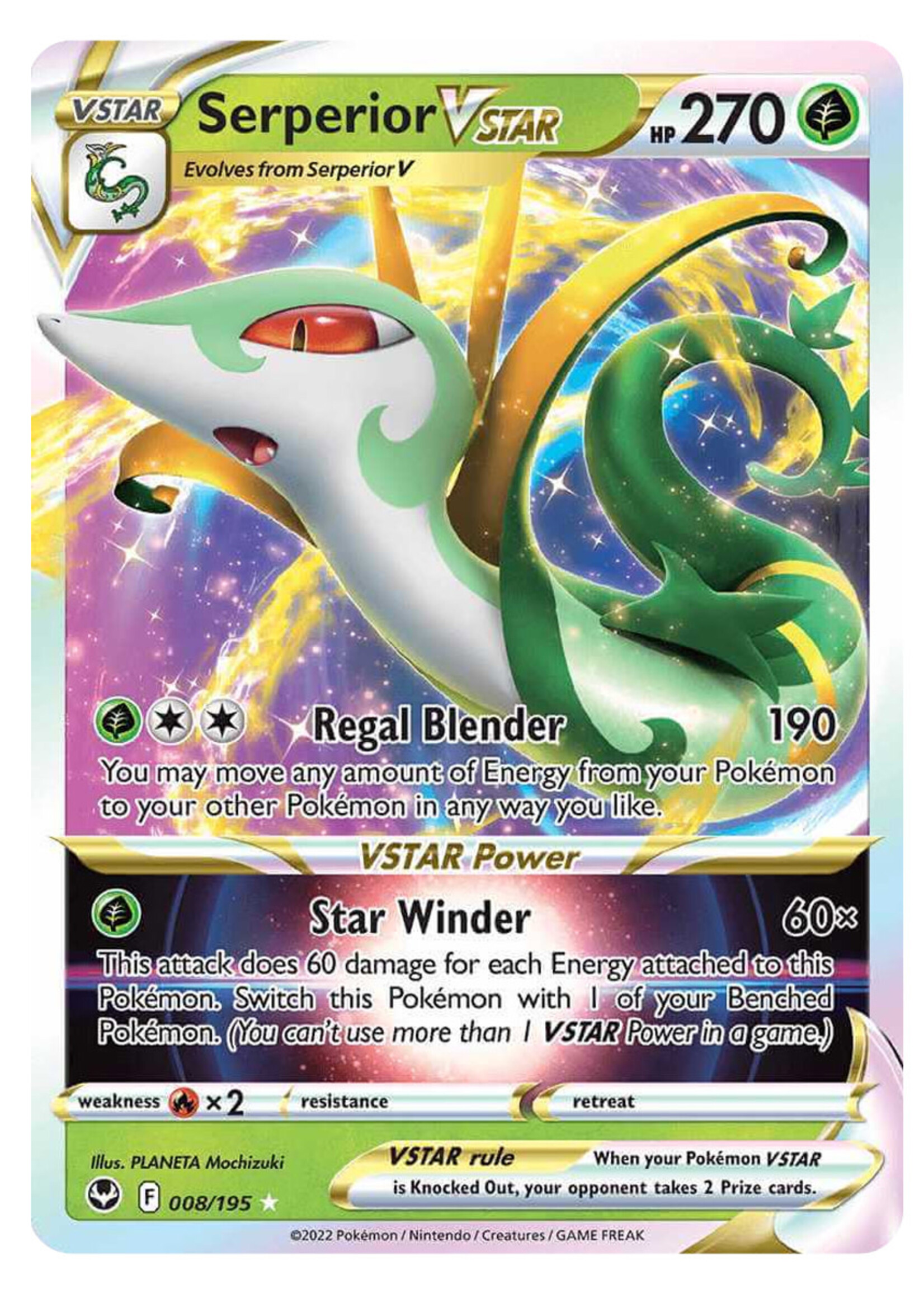 Serperior Vstar 8 (SIT): near mint