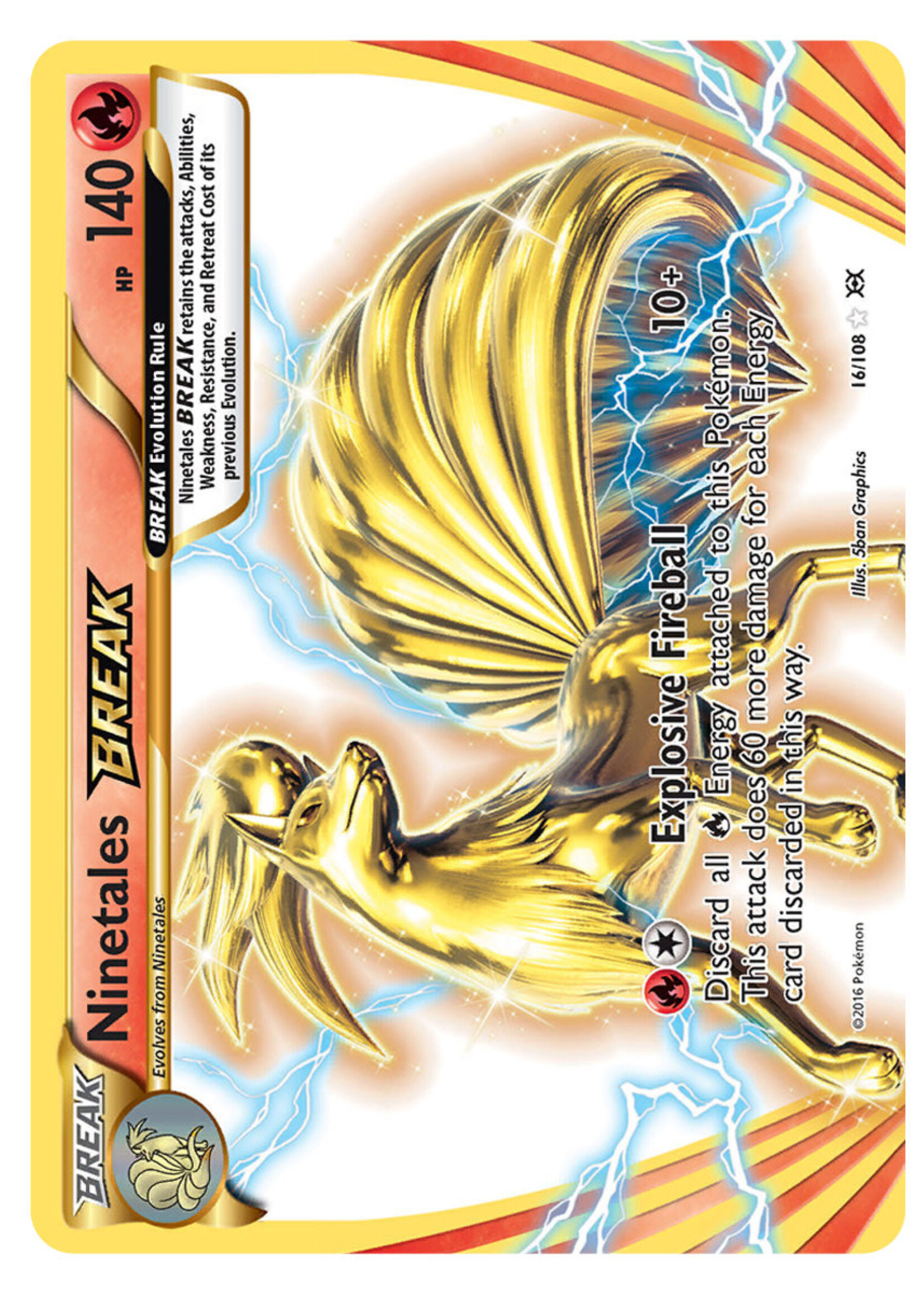 Ninetales BREAK 16 (EVO): excellent