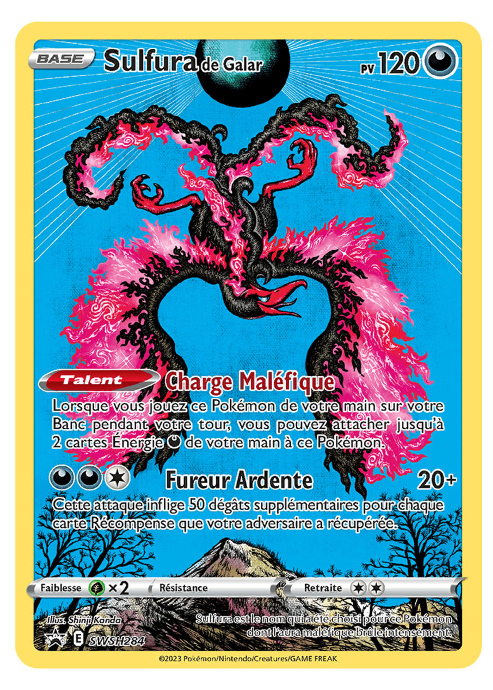 Galarian Moltres 284 (SWSH) Frans: near mint