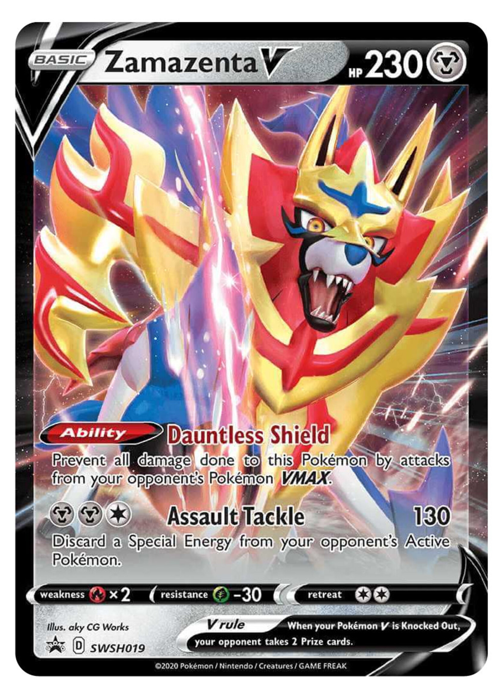 Zamazenta V 19 (SWSH): good