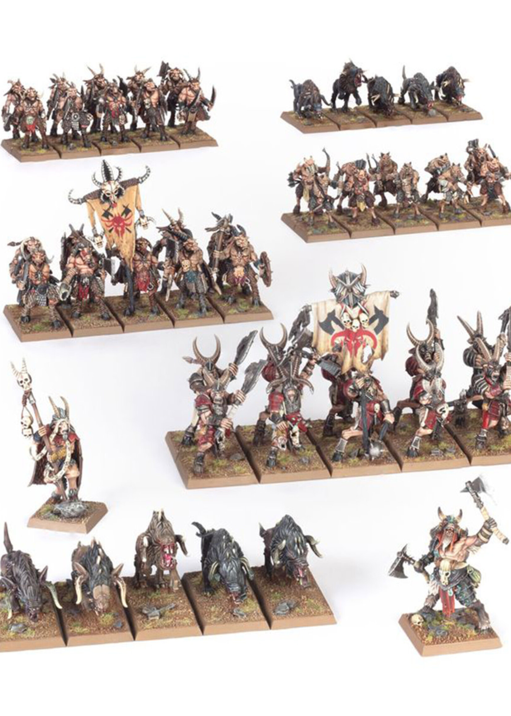 Beastmen Brayherds Battle March Army Warhammer TOW