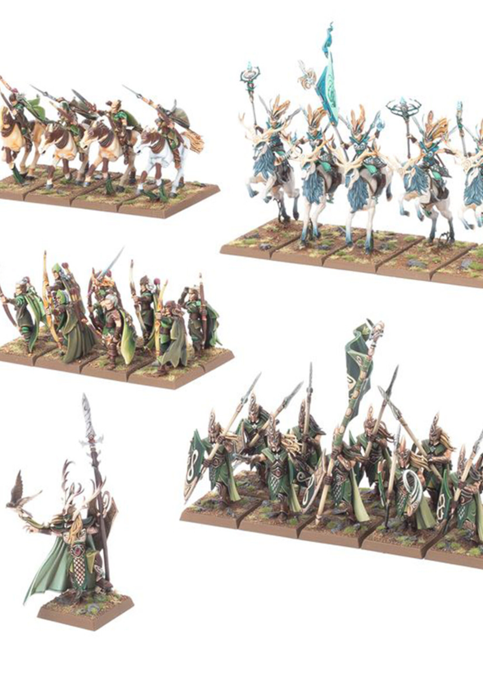 Wood Elf Realms Battle March Army Warhammer TOW
