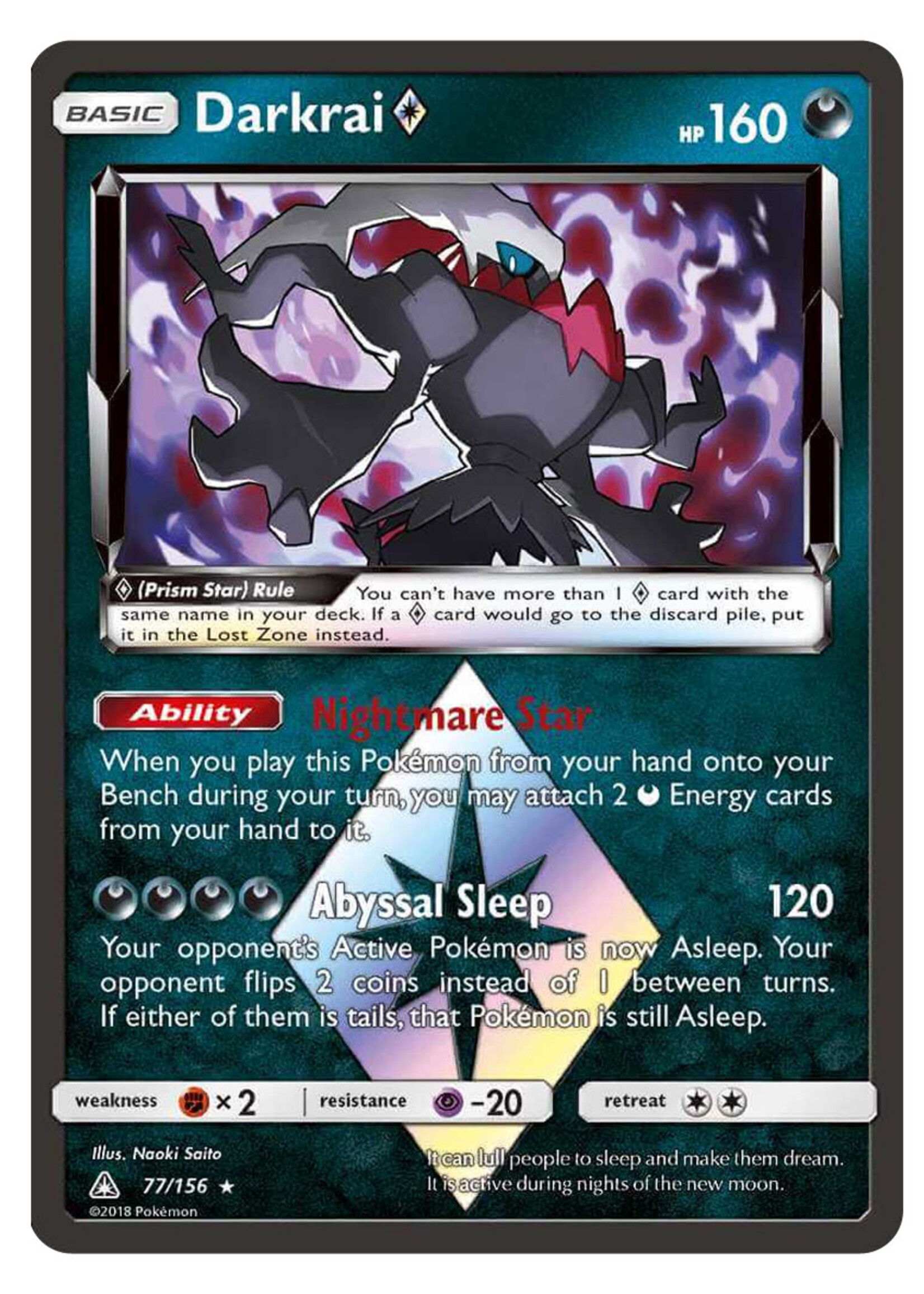 Darkrai 77 (UPR): near mint