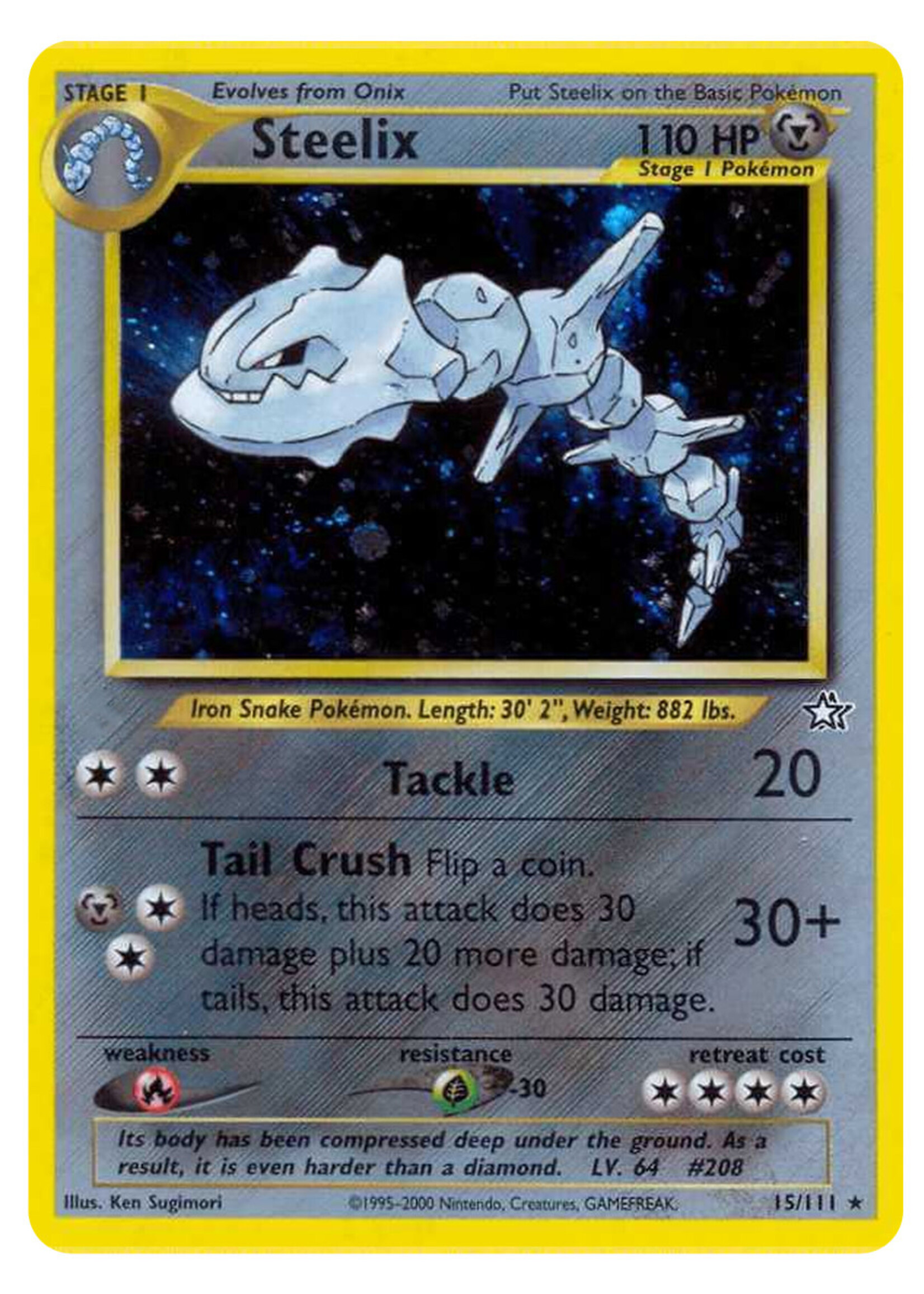 Steelix 15 (NDI): light played