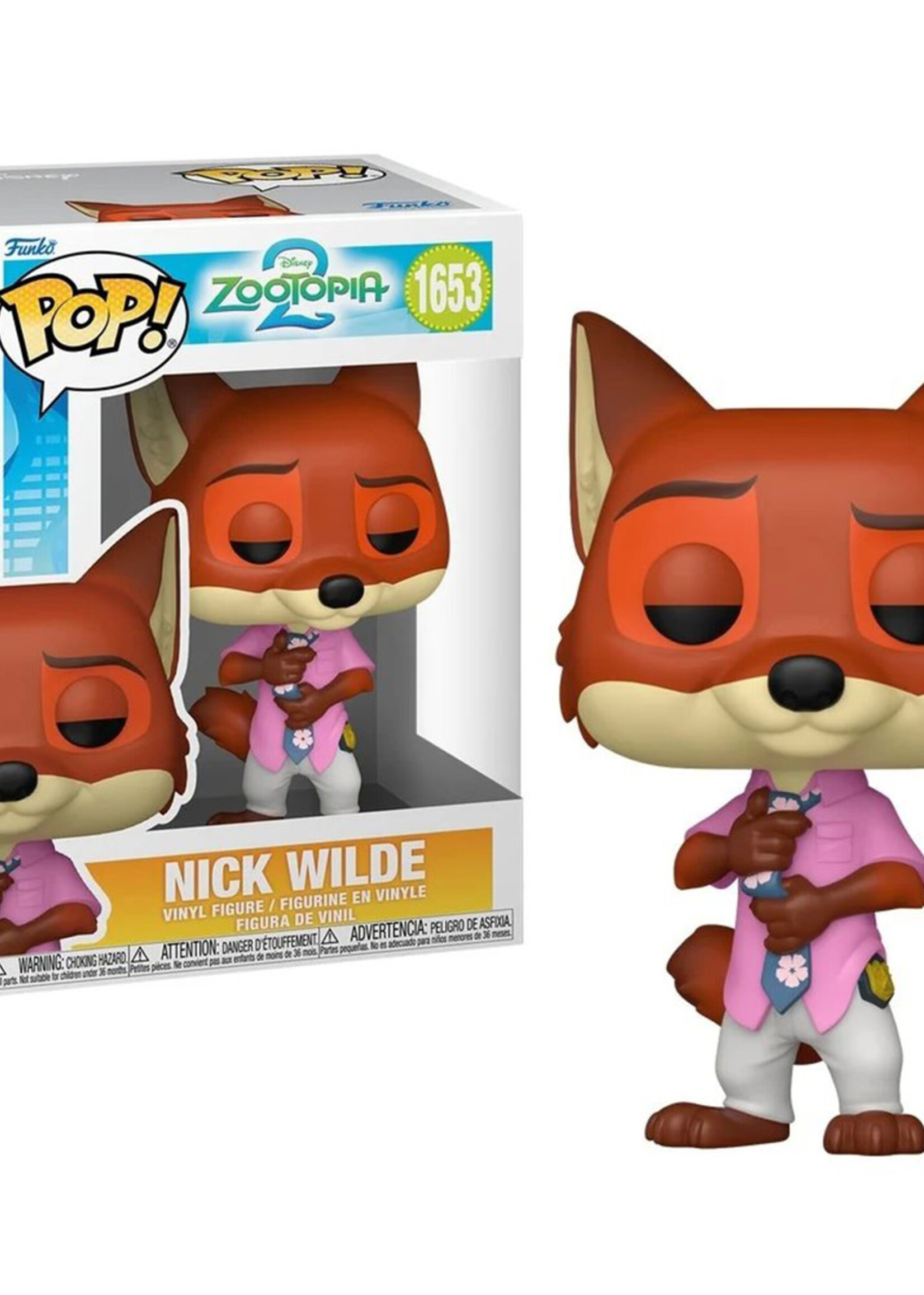 Zootopia Funko Pop N° 1653 Nick Wilde