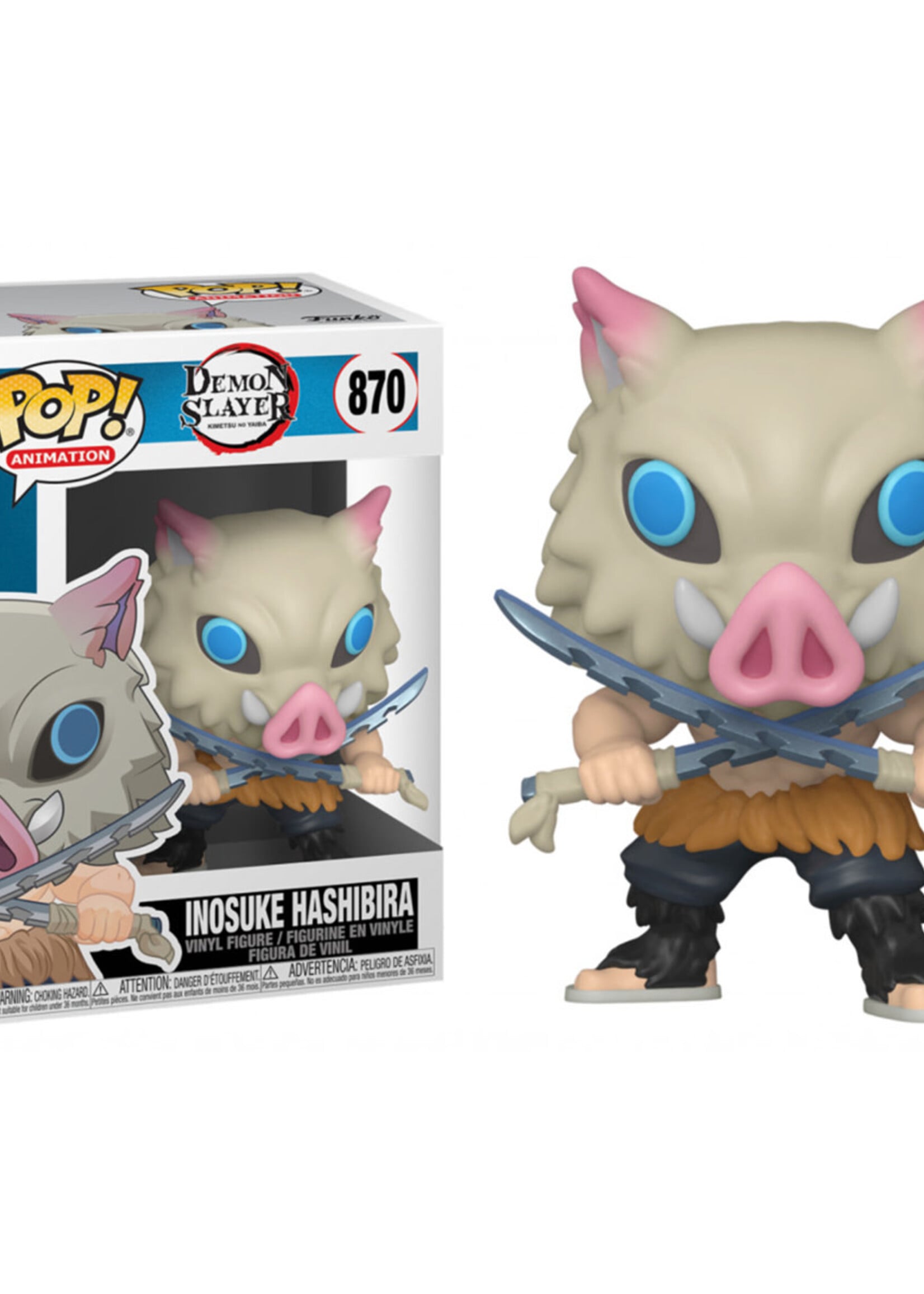 Demon Slayer Funko Pop N° 870 Inosuke Hashibira