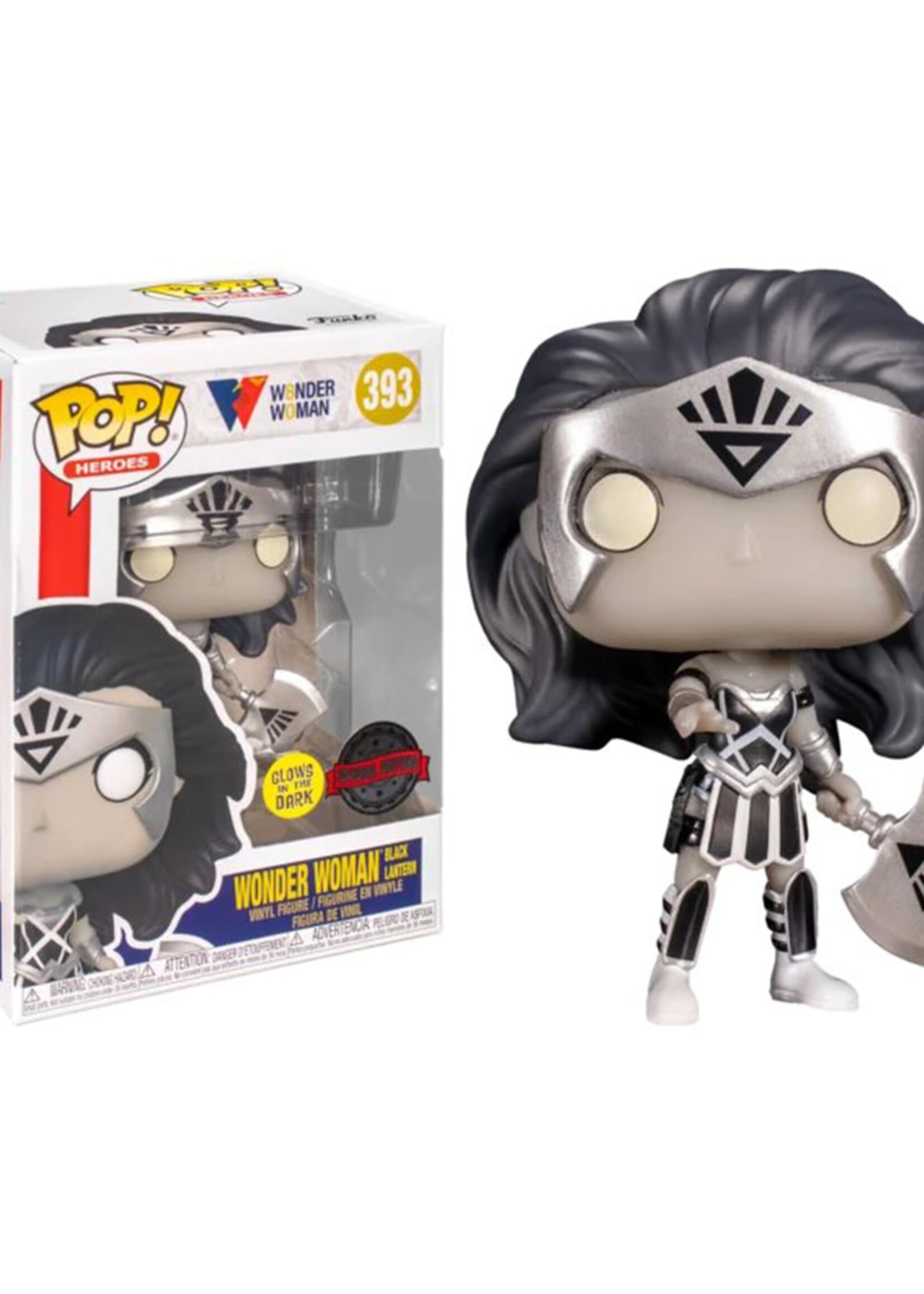 Wonder Woman Funko Pop N° 393 Wonder Woman Black Lantern