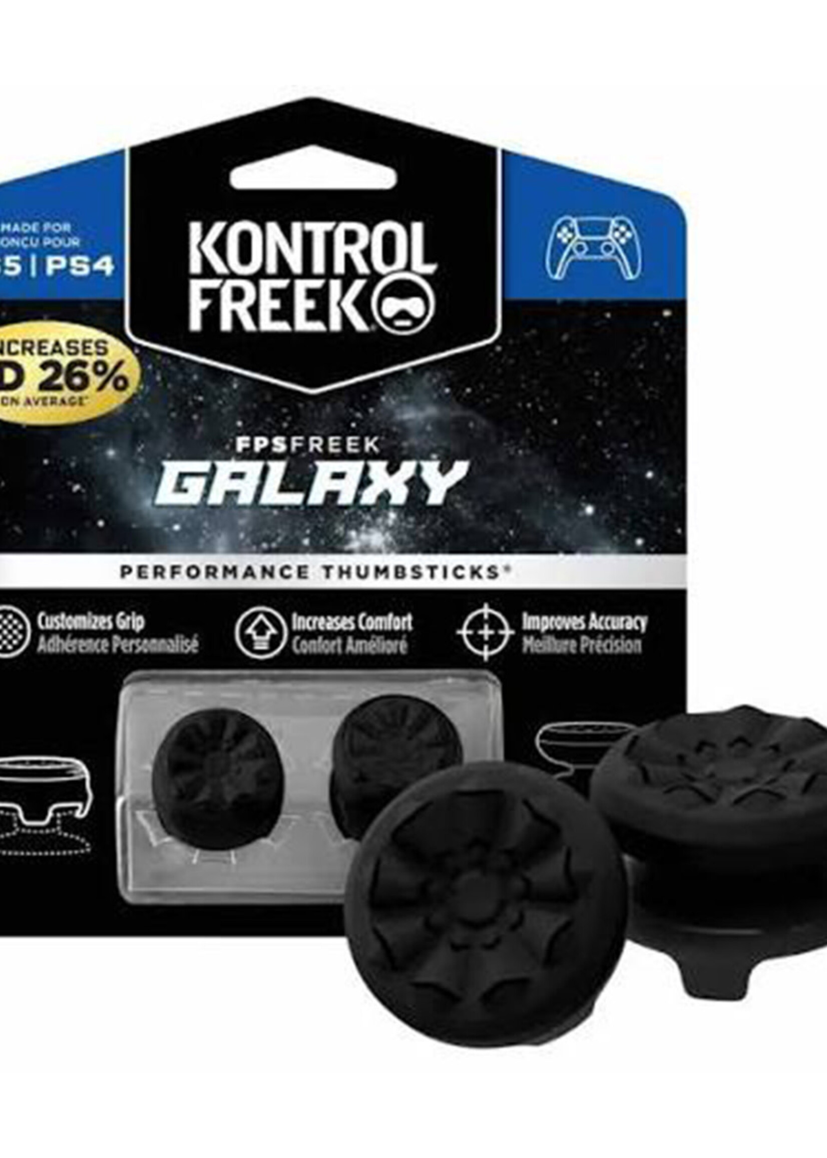 KontrolFreek Galaxy Zwart PS4