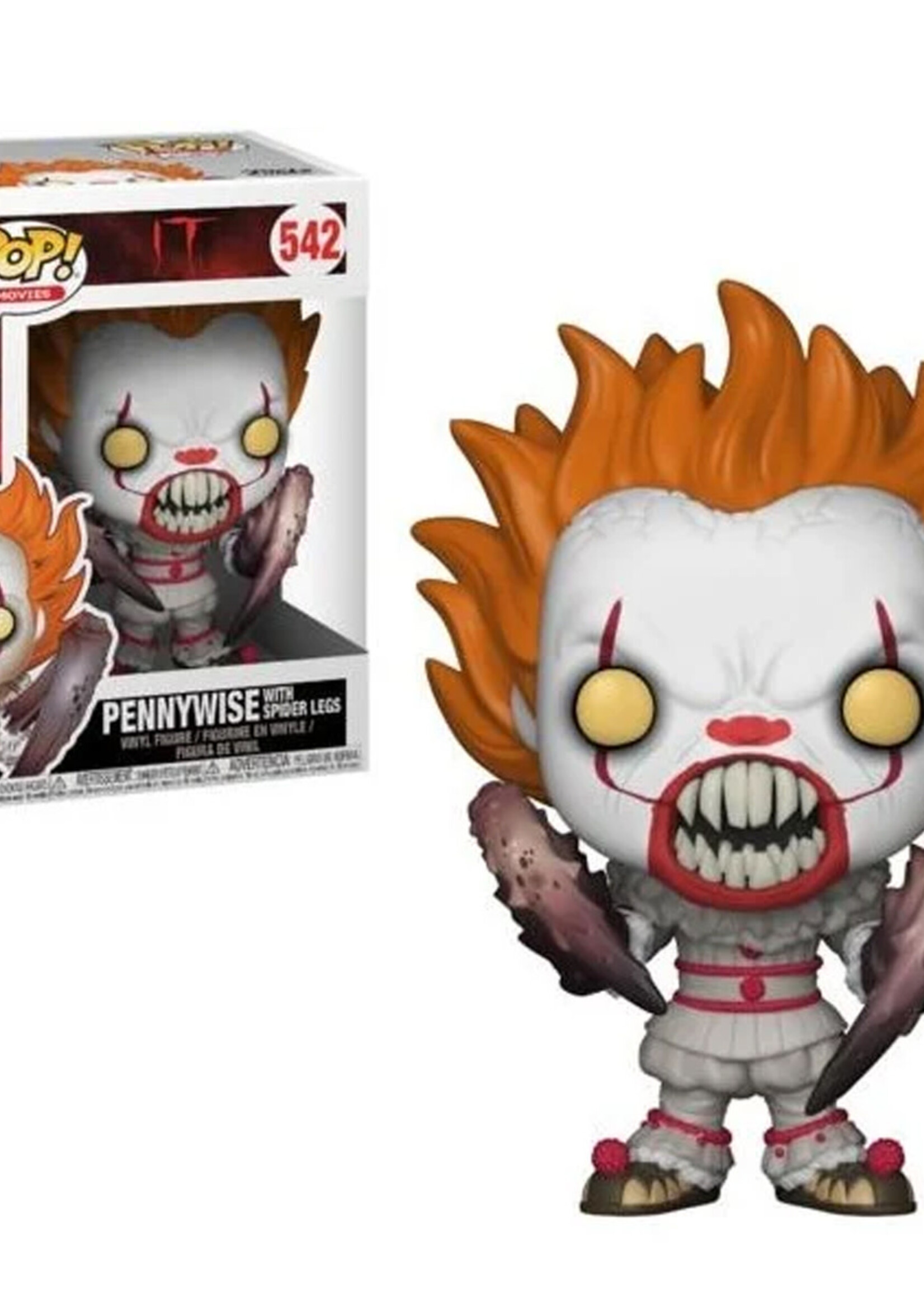 It Funko Pop N° 542 Pennywise With Spider Legs