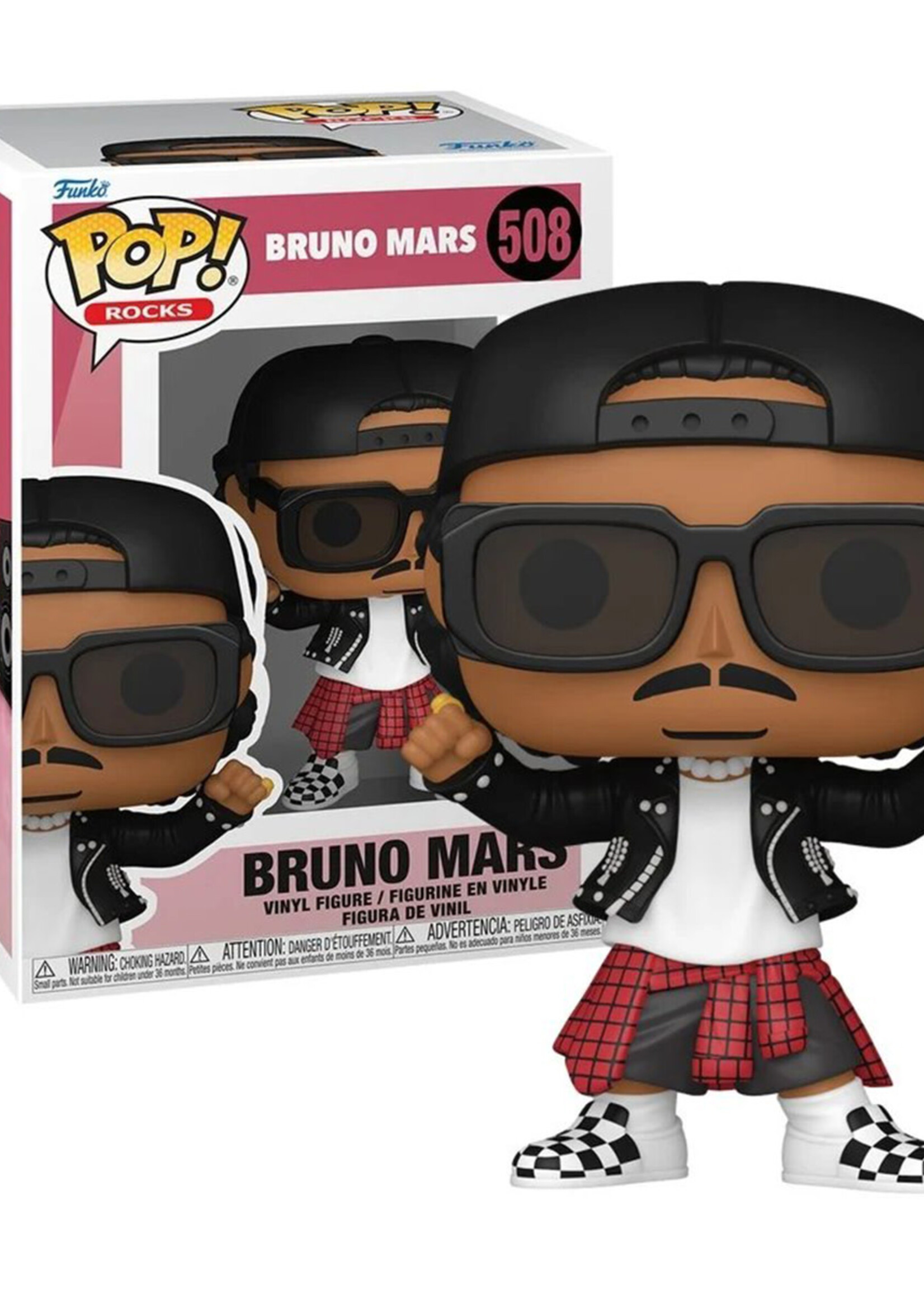 Rocks Funko Pop N° 508 Bruno Mars APT