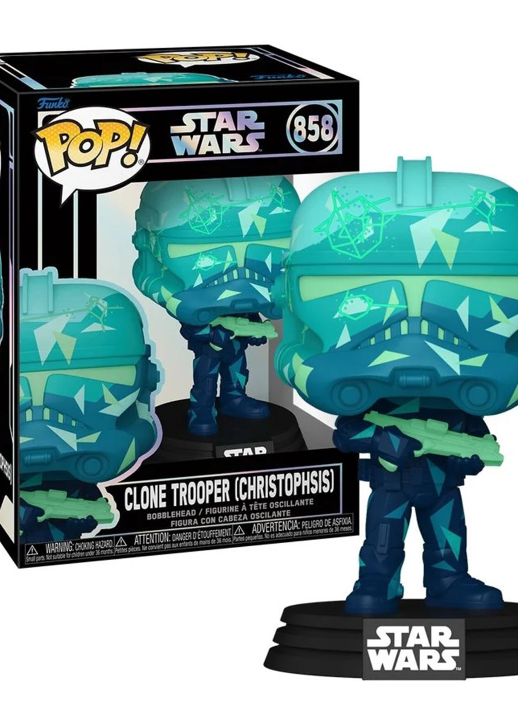 Star Wars Funko Pop Artist Series N° 858 Clone Trooper Christophsis