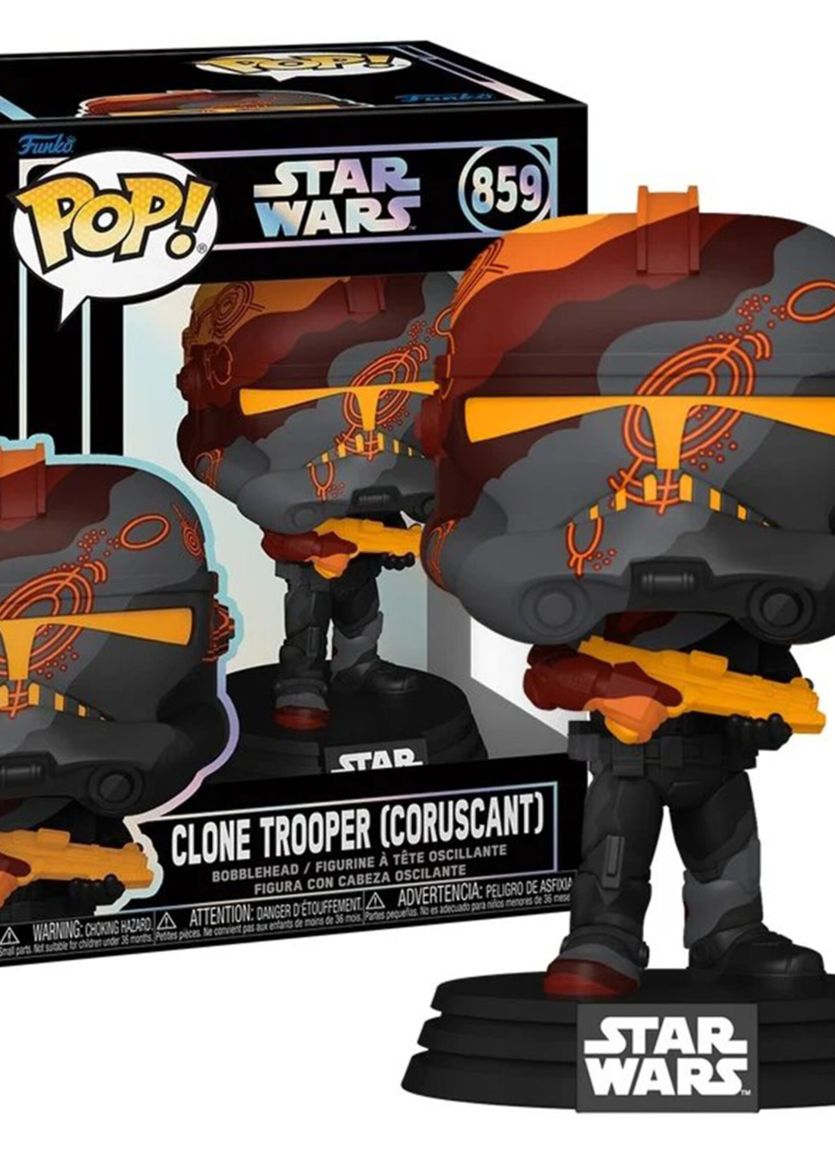 Star Wars Funko Pop Artist Series N° 859 Clone Trooper Coruscant