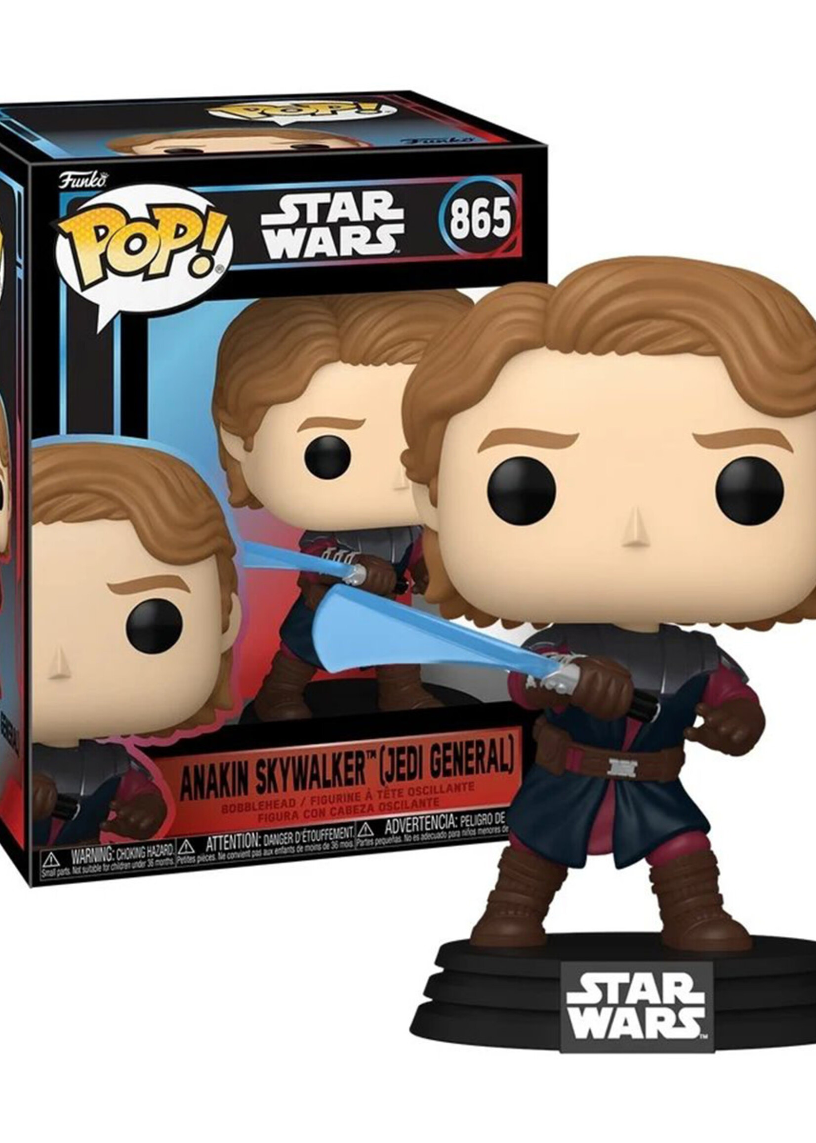 Star Wars Funko Pop N° 865 Anakin Skywalker Jedi General